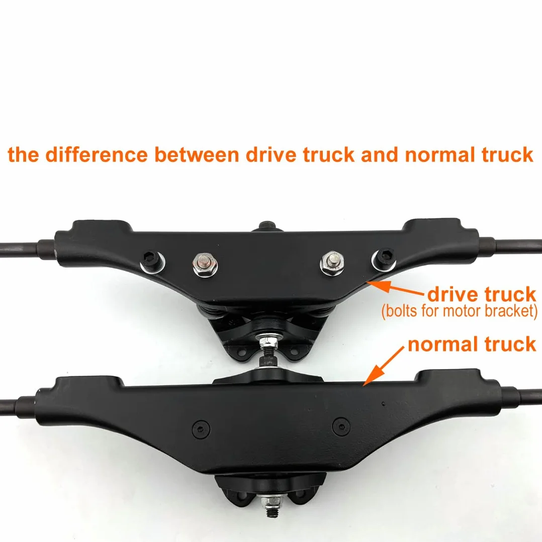 L-faster Mountain Longboard Truck 11 cali Downhill Board Część Belt Drive Support