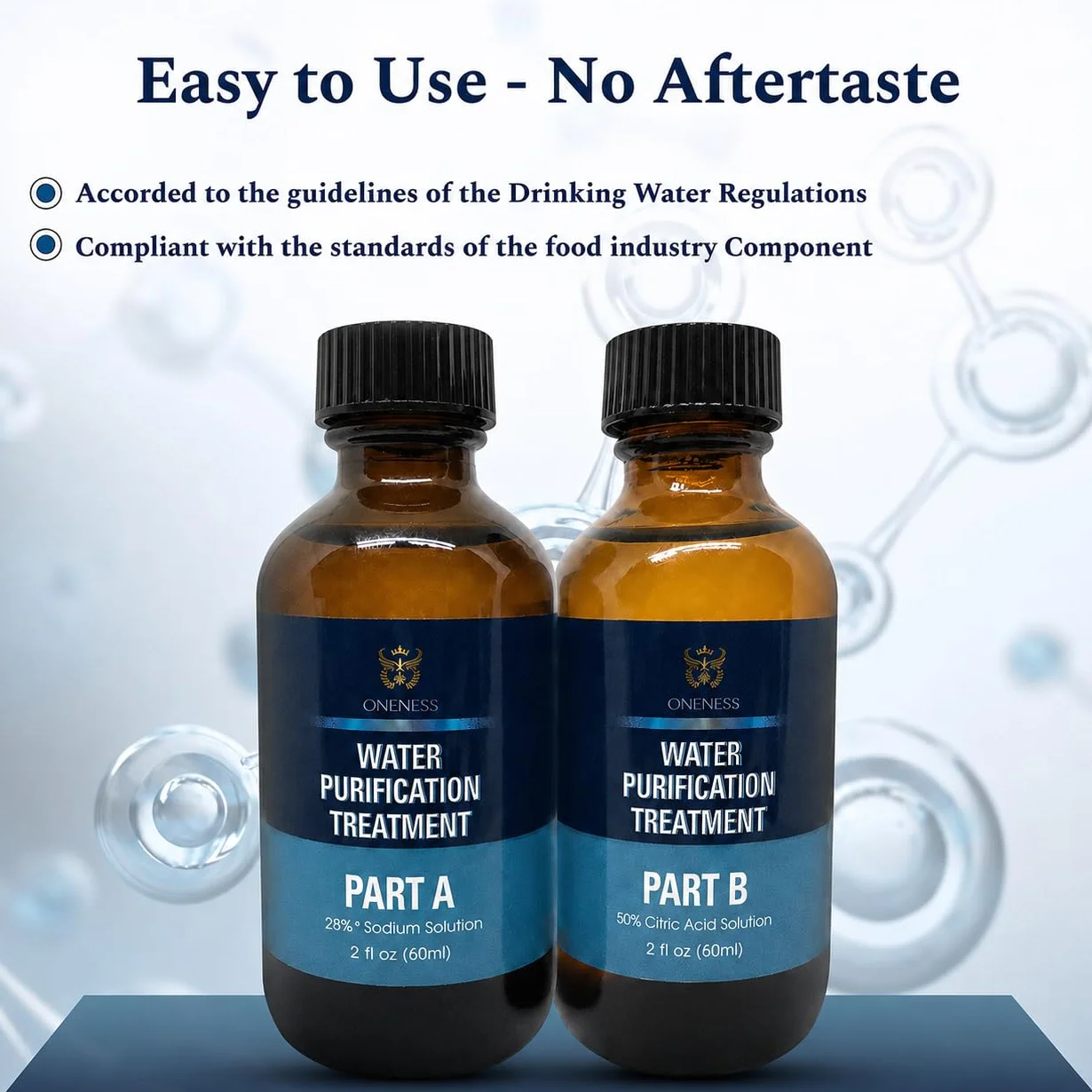 Drops 2 Part Liquid Classic 1:1 Zestaw Kwas cytrynowy 50%: Roztwór sodu 22,4% (28%*)