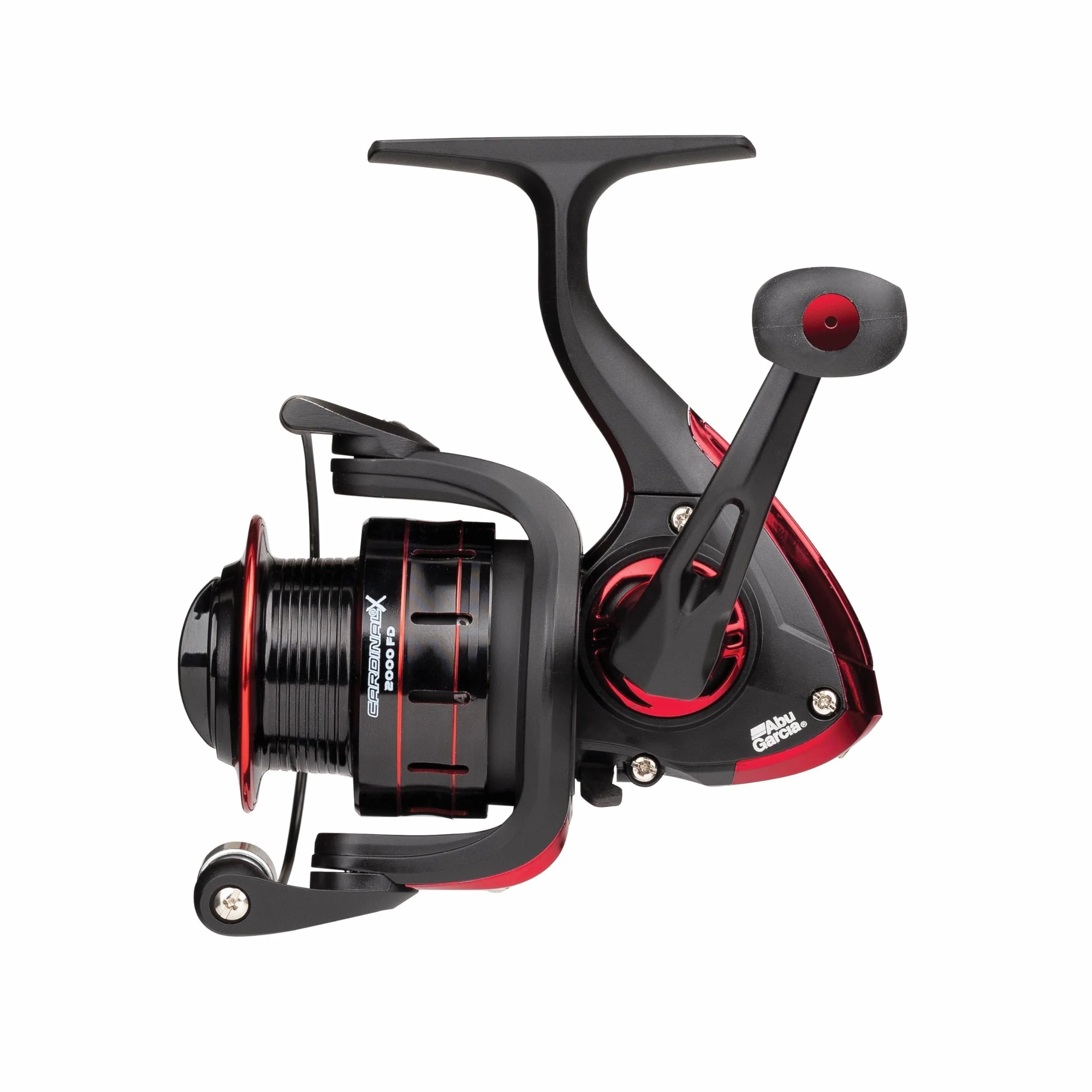 Abu Garcia Uniseks Cardinal X 3000Fd 1548586 Kołowrotek Wędkarski, Czarny/Czerwony, 3000