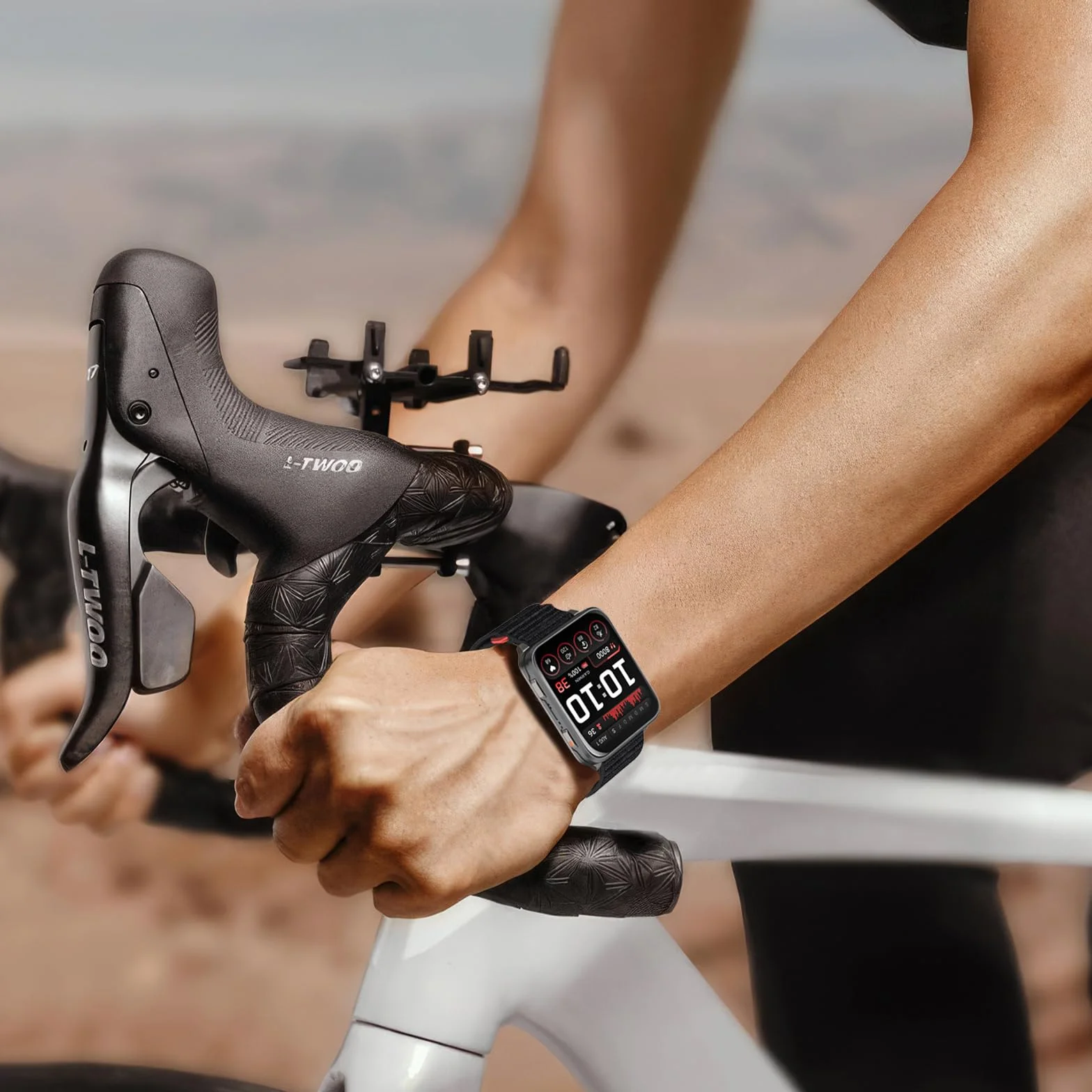 Nylonowy pasek 24 mm kompatybilny z bransoletką Garmin Venu X1 Sport dla mężczyzn i kobiet