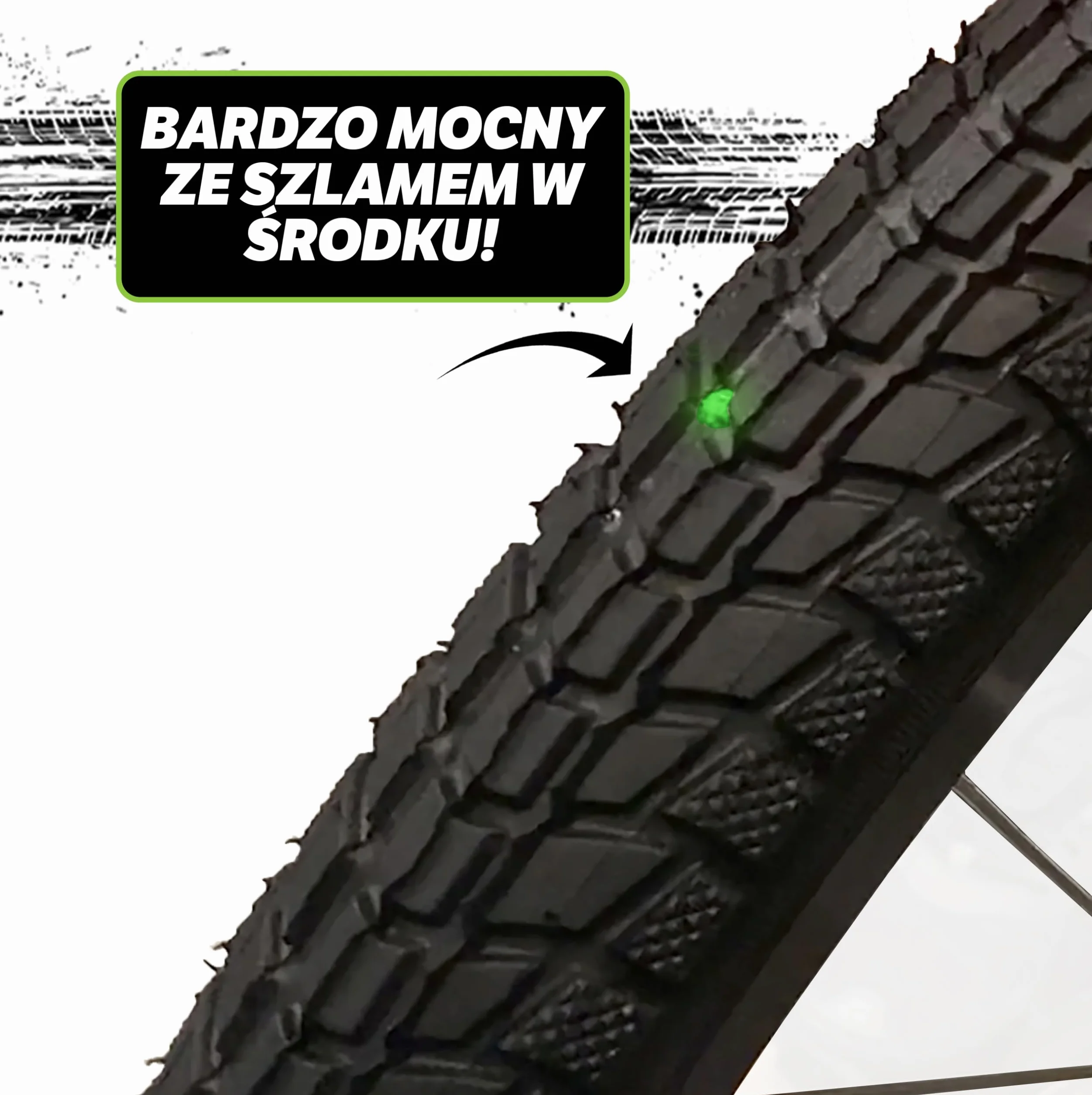 Samouszczelniająca rura wewnętrzna 27,5x1,90-2,125 Presta