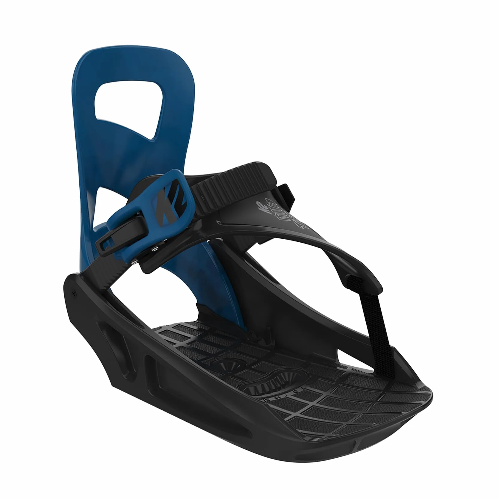 K2 Snowboarding Mini Turbo, oprawa snowboardowa dla chłopców, niebieska, S (UE: 33-36 / US: 2-5 / Mondo: 200-230 - 11H1010.1.1.S