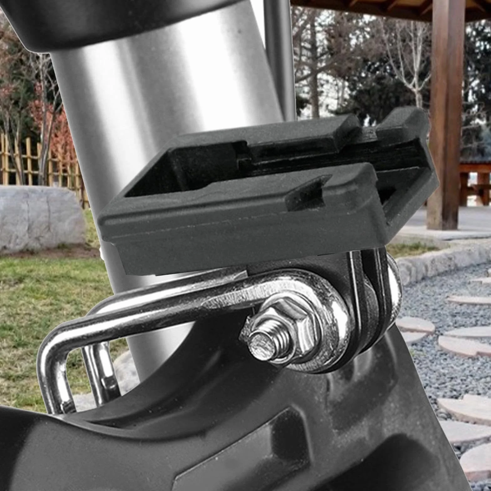 Bikes Fork Light Mount, Front Light Holder Stand for Cycling, Bicycles Headlight Fork Bracket, Fork Mount Headlight Bracket, Cycling Light Holder, Front Light Holder for Bikes, Bicycle Headlight Brack