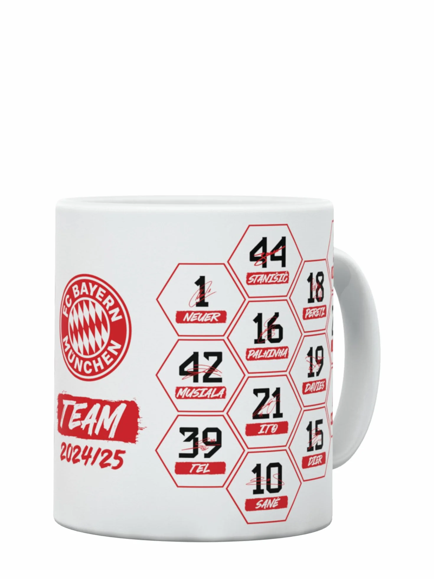 FC Bayern München | Kubek Signature 2024-25 | wielokolorowy