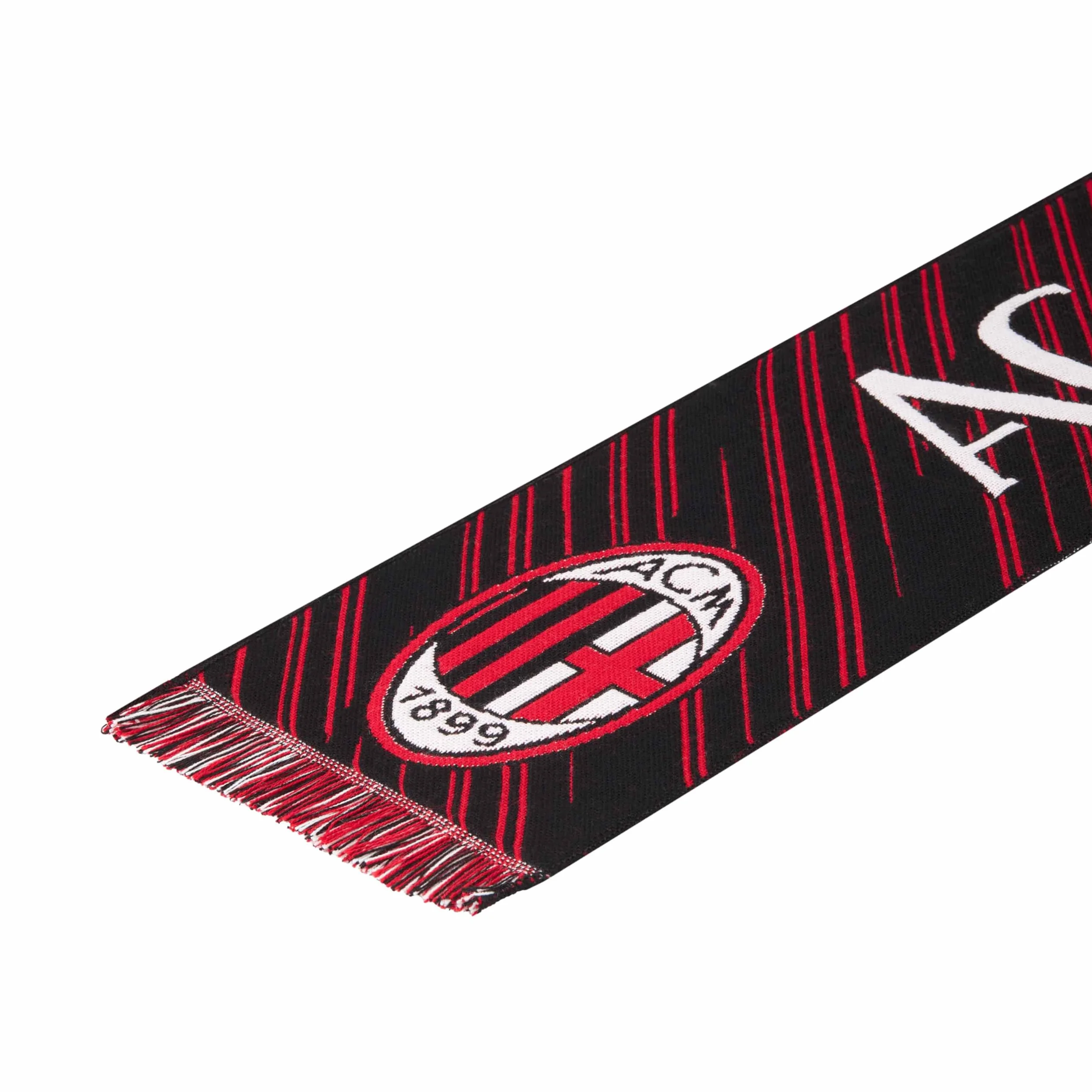 AC Milan, Oficjalny szalik, żakard, akryl, jeden rozmiar, grafika