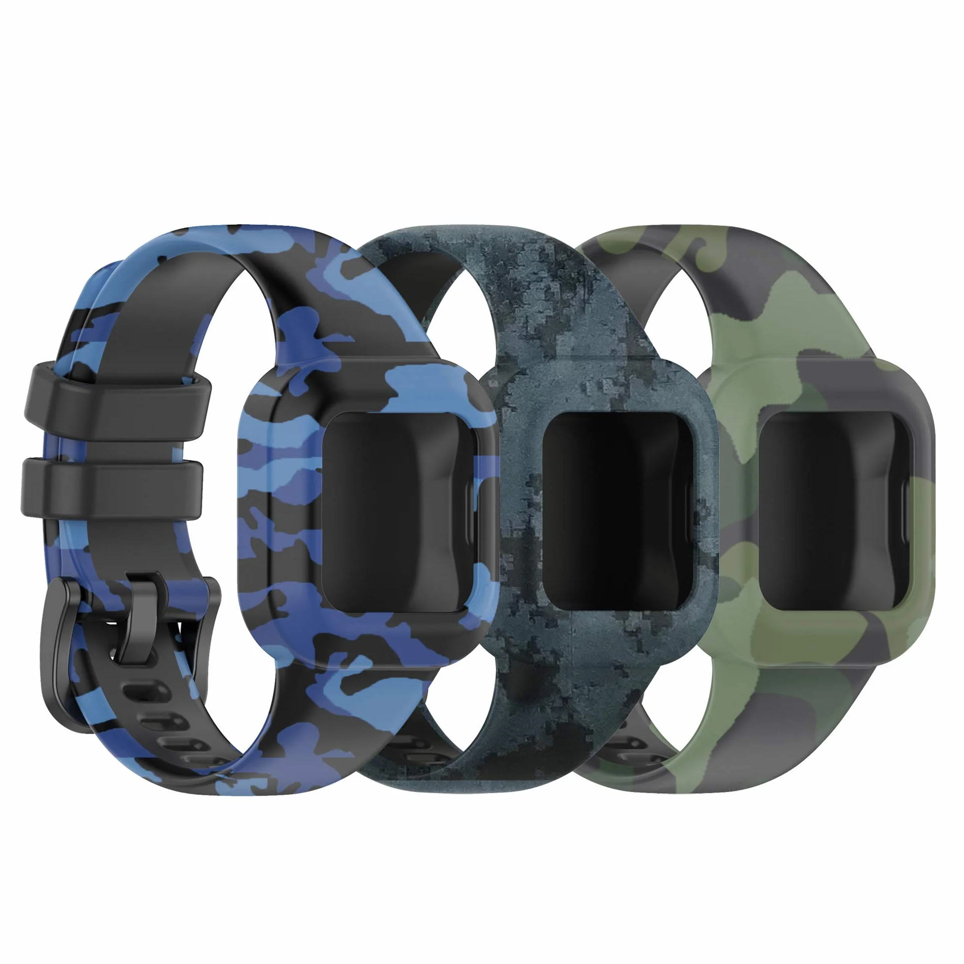 Paski kompatybilne z zegarkiem Garmin Vivofit jr.3, miękki silikonowy pasek dla dzieci