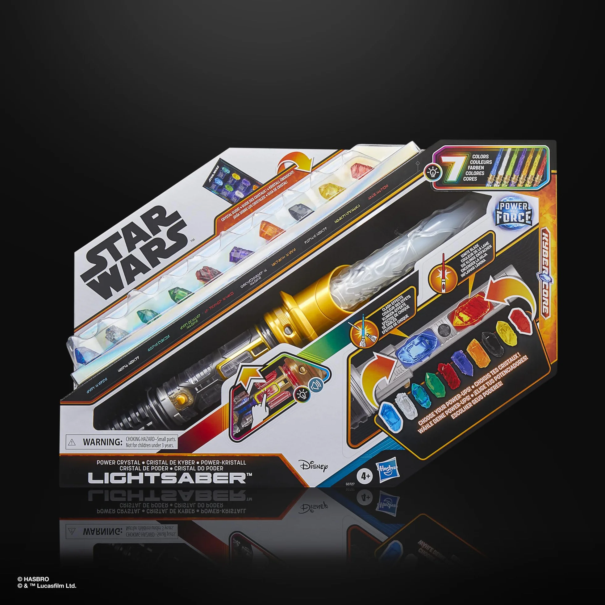 Hasbro Star Wars Miecz Świetlny z Kryształem Zasilającym z Gwiezdnych Wojen