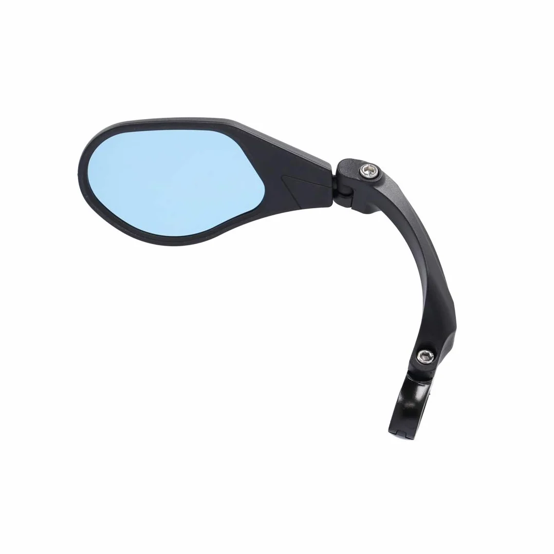 XLC Unisex – lusterko rowerowe dla dorosłych 2503250015, czarne, 21-26 mm