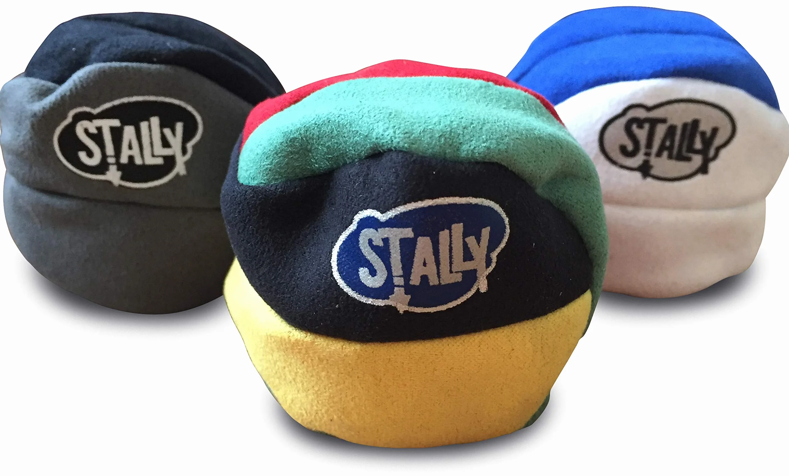 Stally Hacky Sack Footbag 3-pak, różne kolory