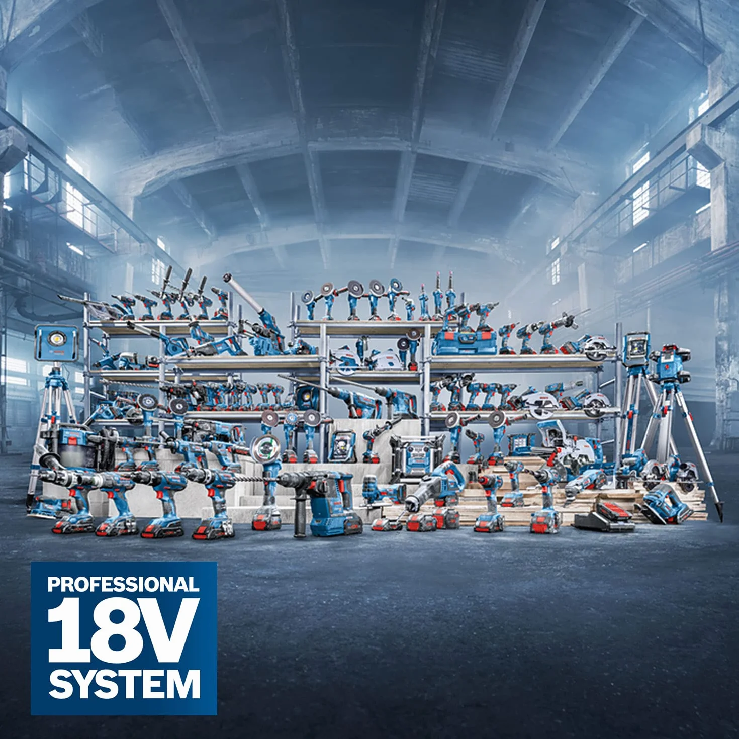 Bosch Professional GKS 18V 57-2 L Piła Tarczowa, Czarny/Niebieski