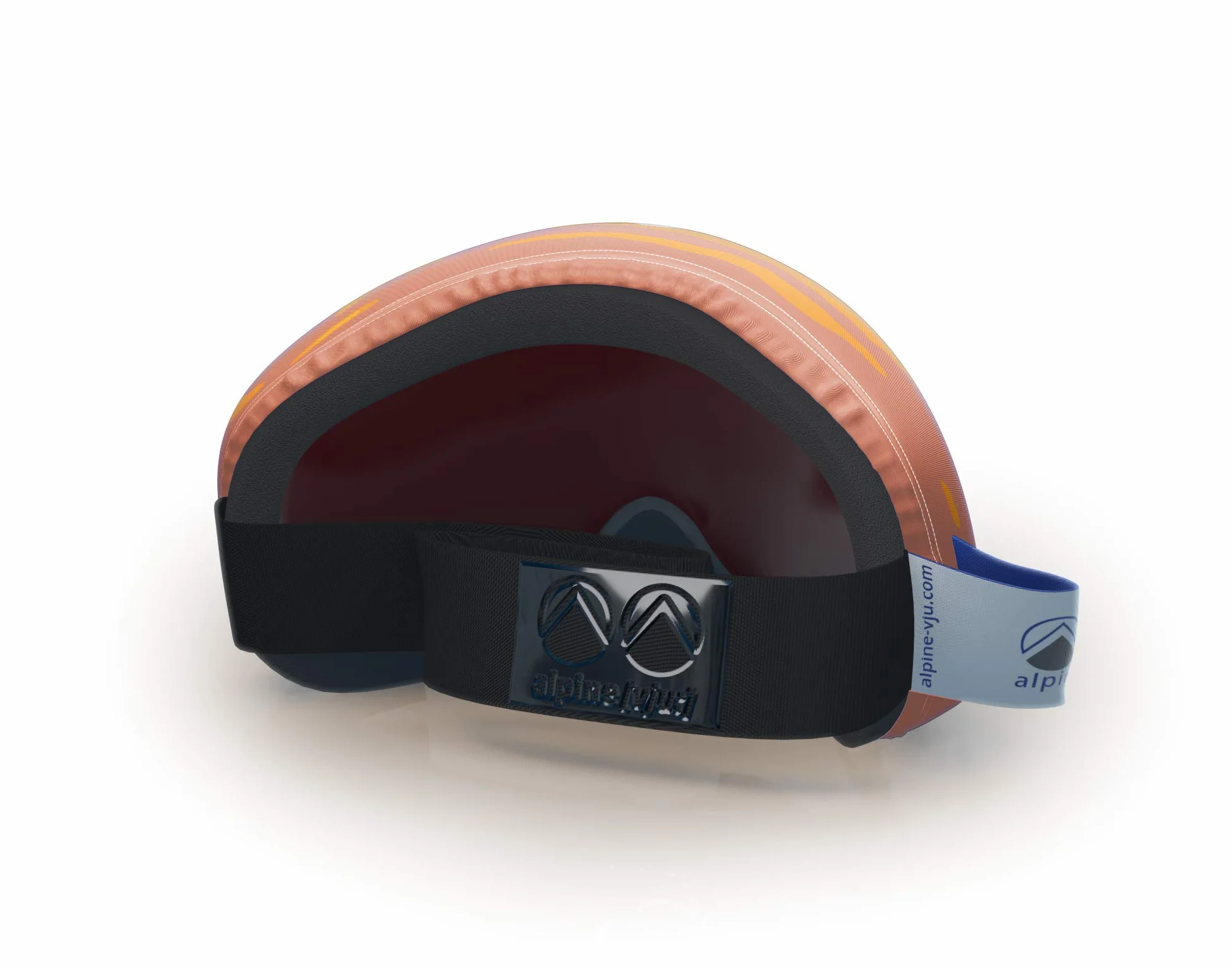 Ochrona gogli | Osłona ochronna na gogle | elastyczna z mikrofibry | unisex (Sunset Snowboard)