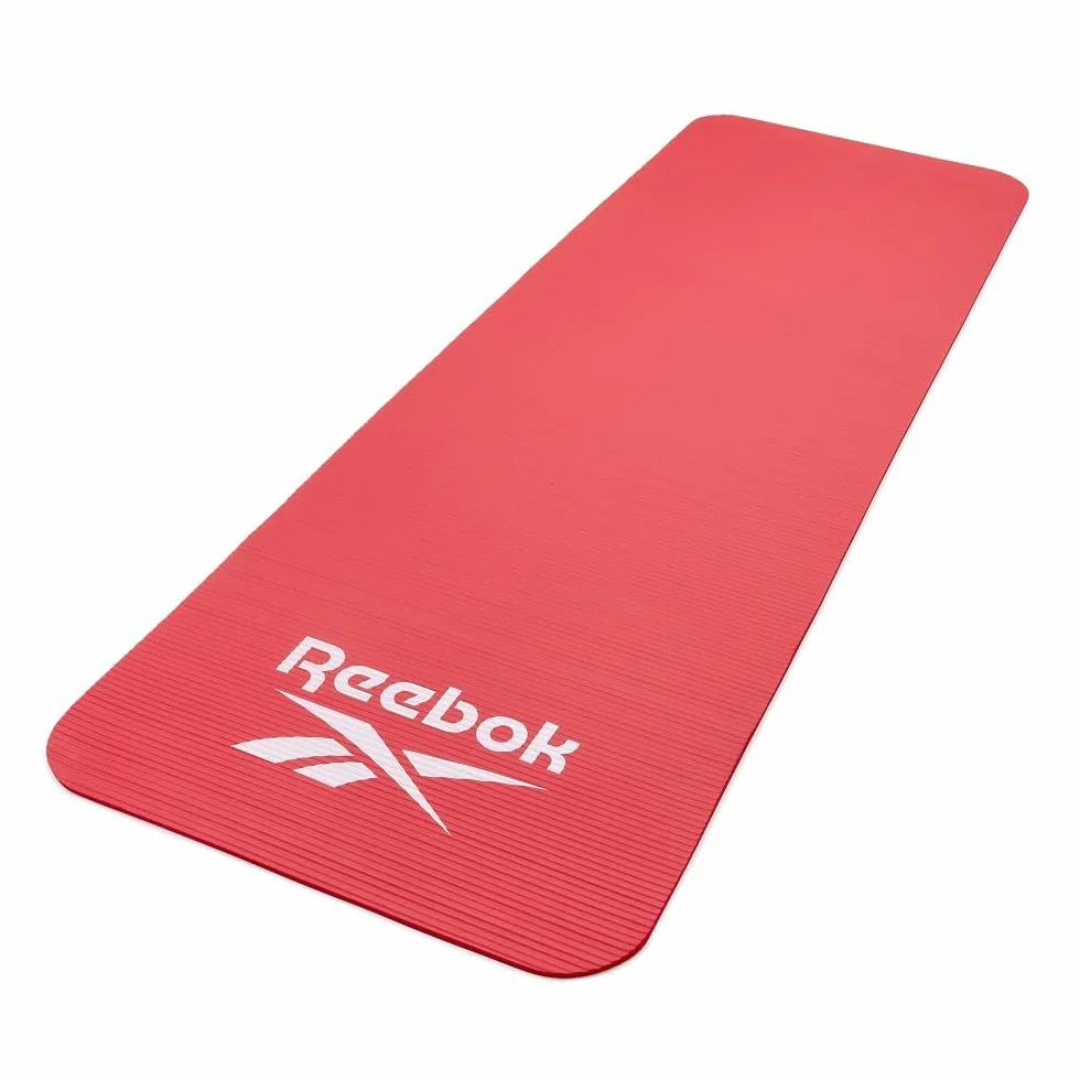 Reebok Mata treningowa 7 mm czerwona