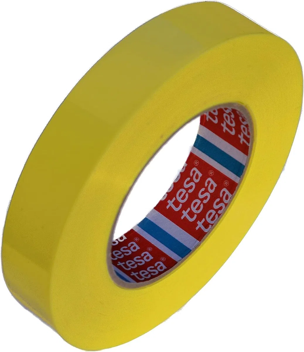 Tesa 4289 taśma klejąca do felg rowerowych bez dętków, długość 66 m, szerokość 6-50 mm