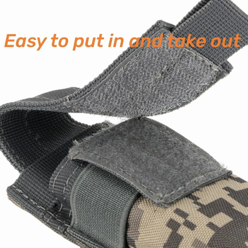 ACEXIER Polowanie Odkryty Nóż Holster Molle Latarka Torba Uchwyt Magazyn Box Torba pistolet wojskowy M5 latarka taktyczna Torba