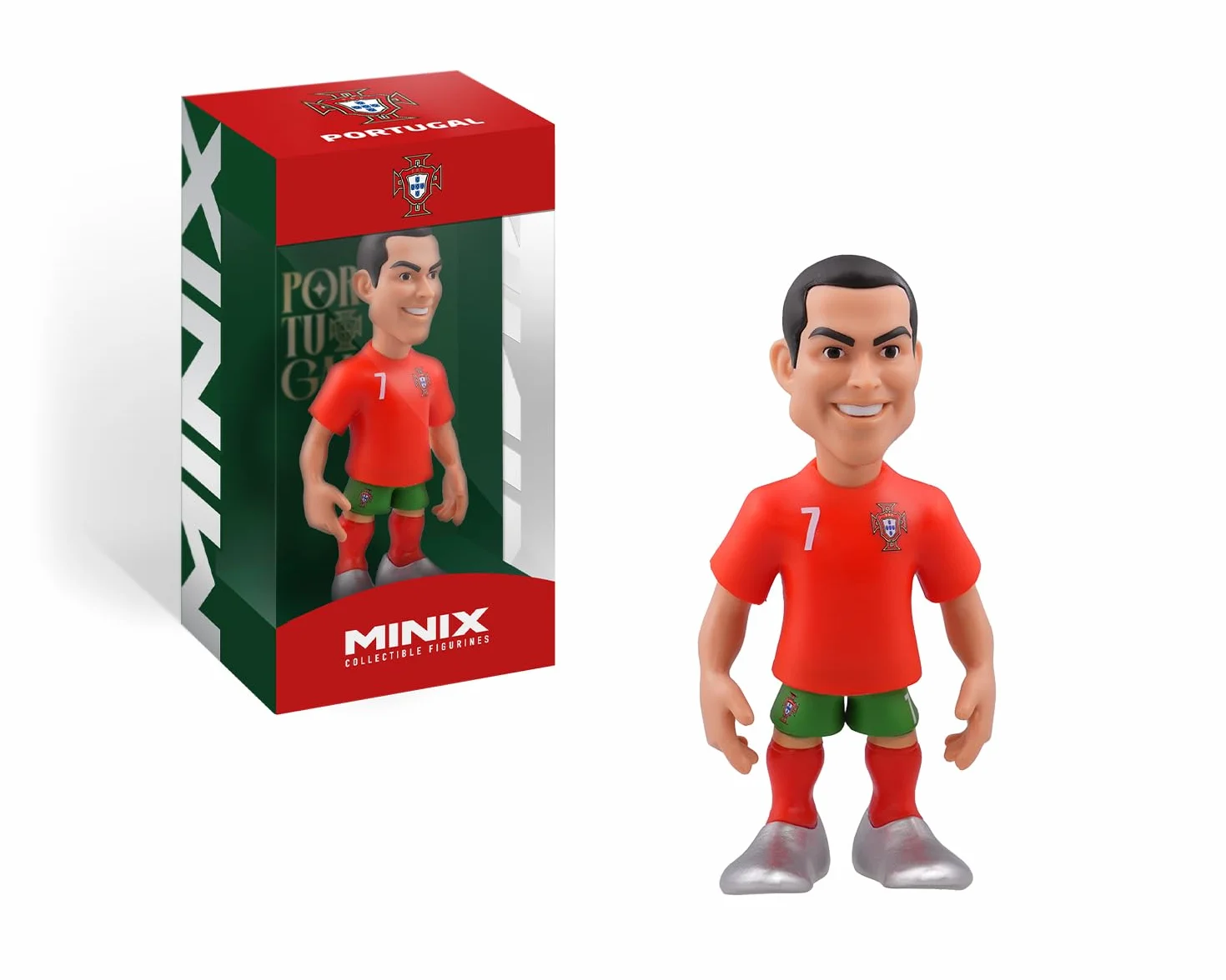 MINIX Sportowa figurka kolekcjonerska 12 cm Cristiano Ronaldo Portugalia