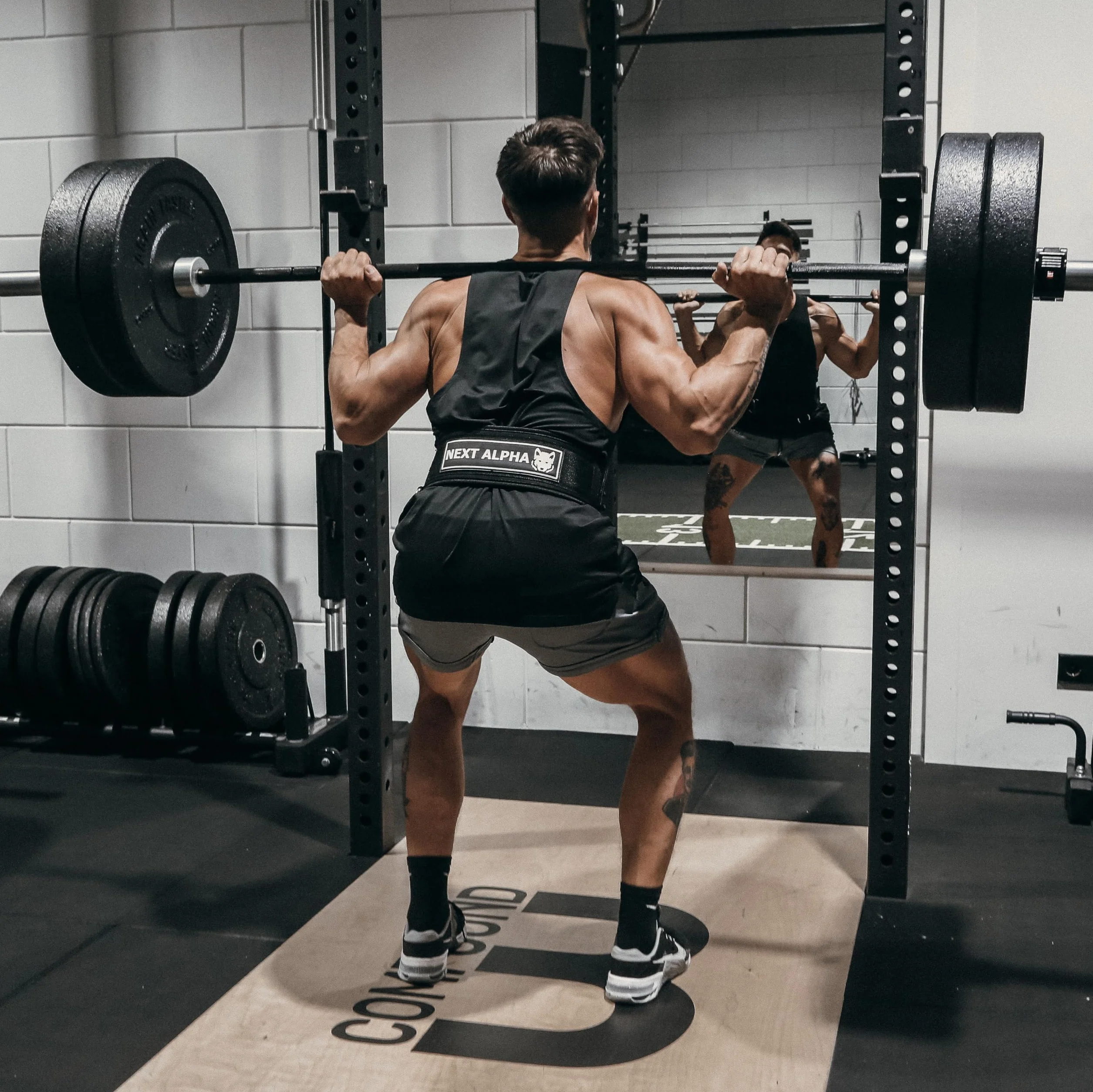 Pas do podnoszenia ciężarów i kombinacja paska do dipów – Custom Lifting Belt dla mężczyzn i kobiet – samozamykający się i z szybkim zapięciem – z łańcuszkiem