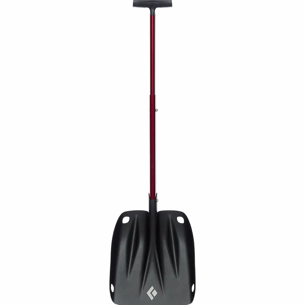 Black Diamond Transfer Shovel czarny - wszechstronna klasyczna aluminiowa łopata lawinowa, rozmiar uniwersalny - kolor Hyper R