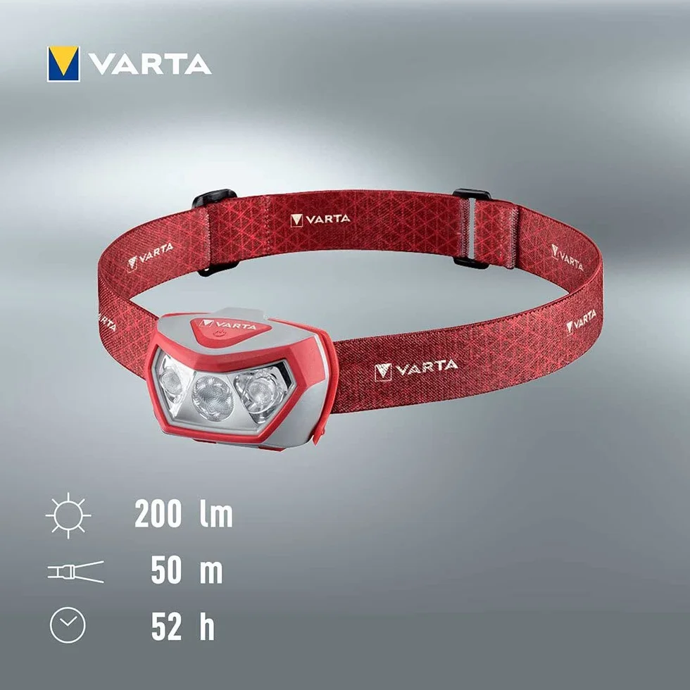 VARTA Outdoor Sports H20 Pro z 3 bateriami AAA