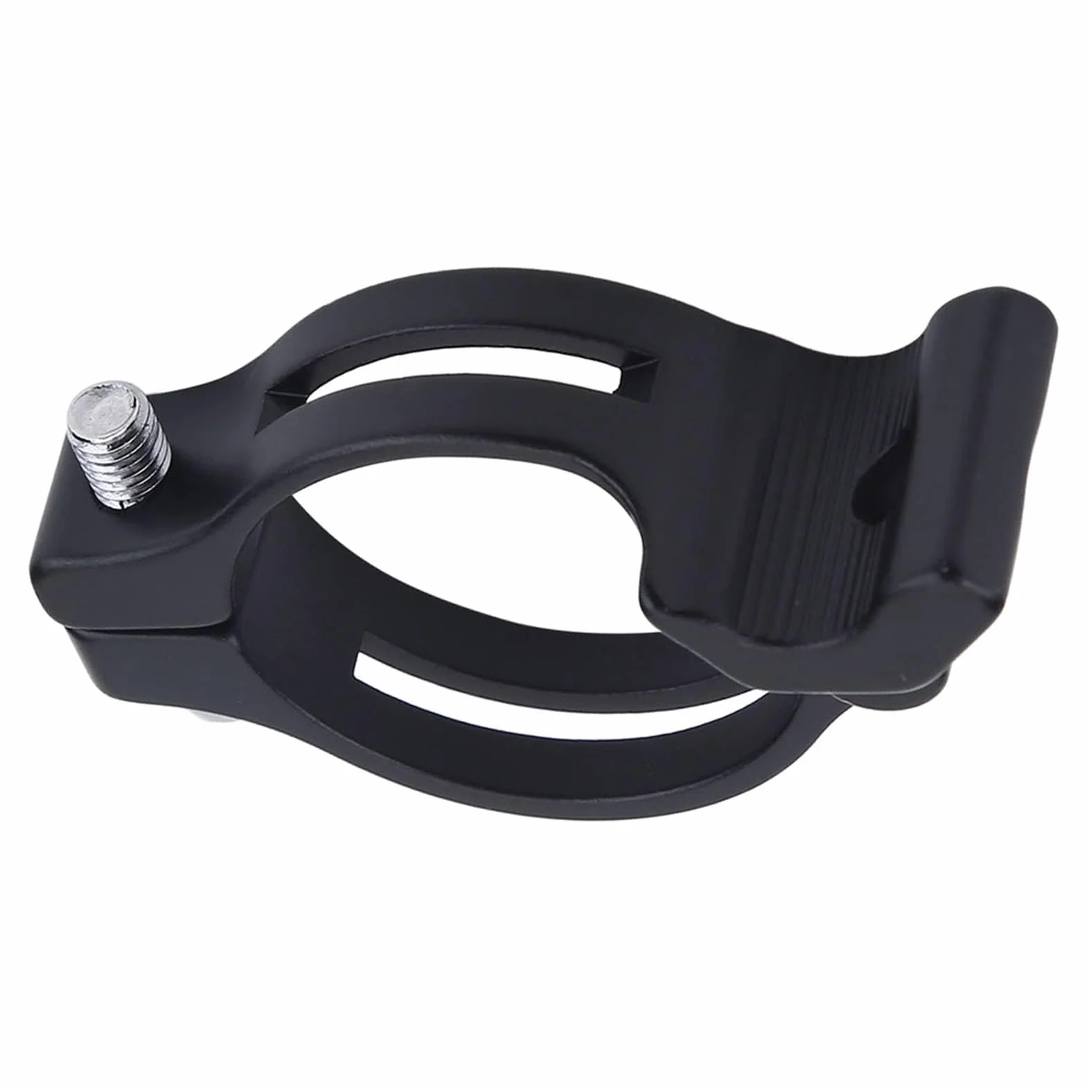 Przedni adapter przerzutki czarny 31,8 mm / 34,9 mm stop kabel stop rower górski przerzutka adapter zacisk