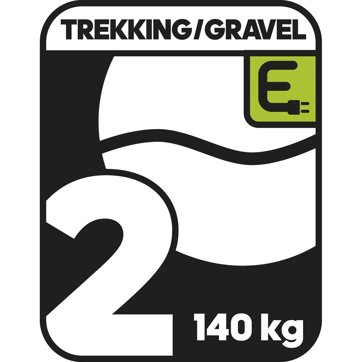 M-Wave HB-C2.1 kierownica trekkingowa czarna 660 mm