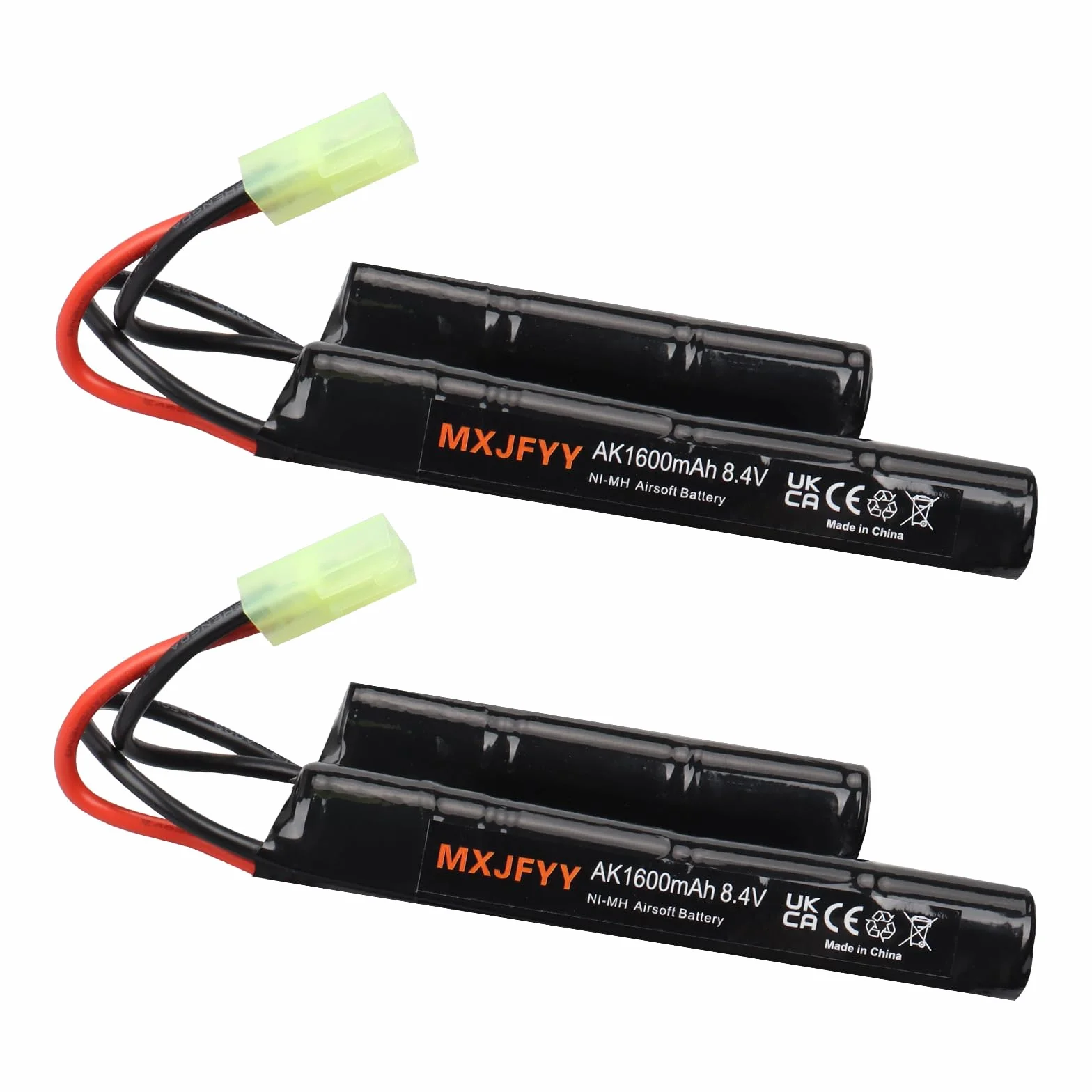 2 sztuki baterii Airsoft 8,4 V-1600 mAh