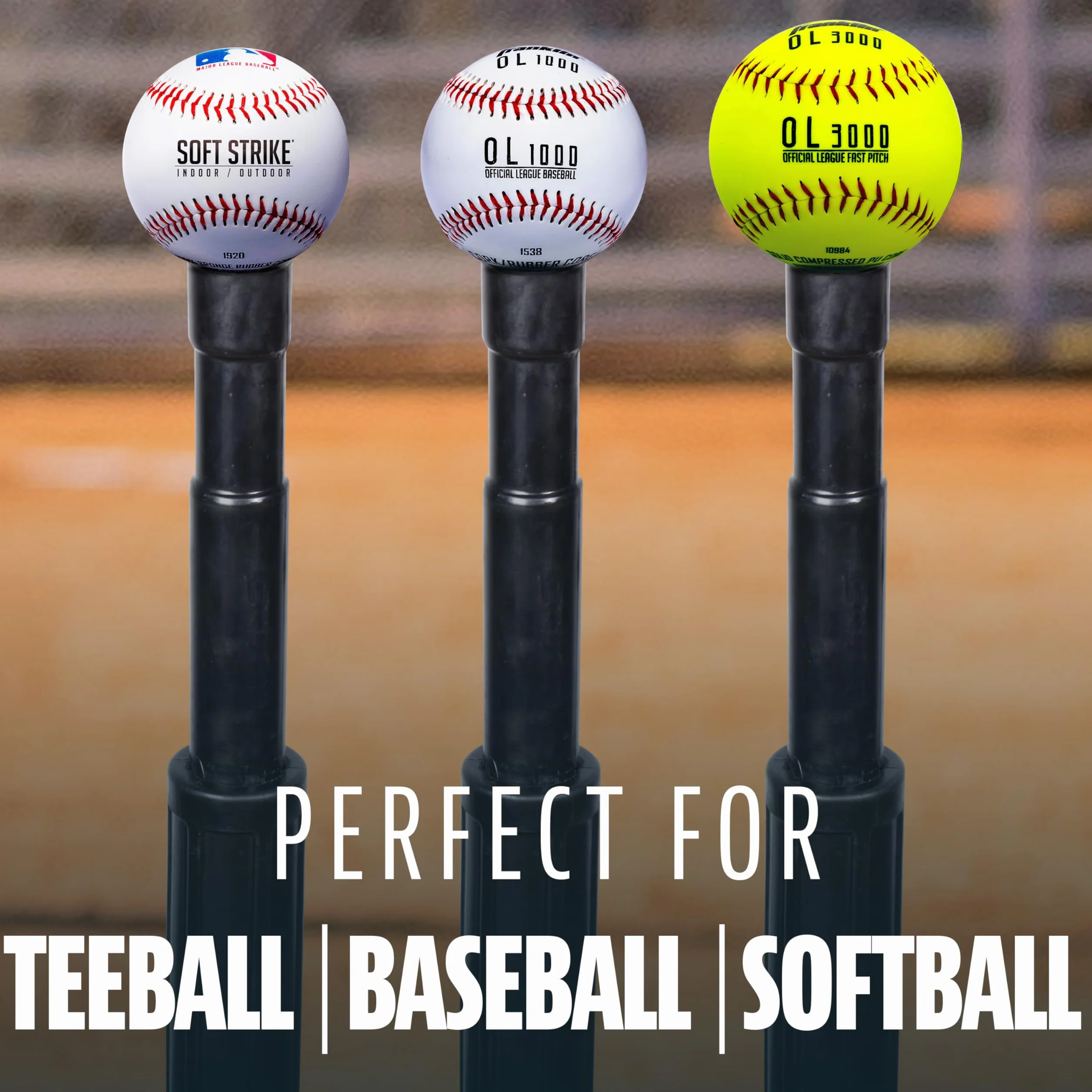 Franklin Sports Stojak na koszulkę do gry w baseball, teeball i softball - regulowany - wytrzymały