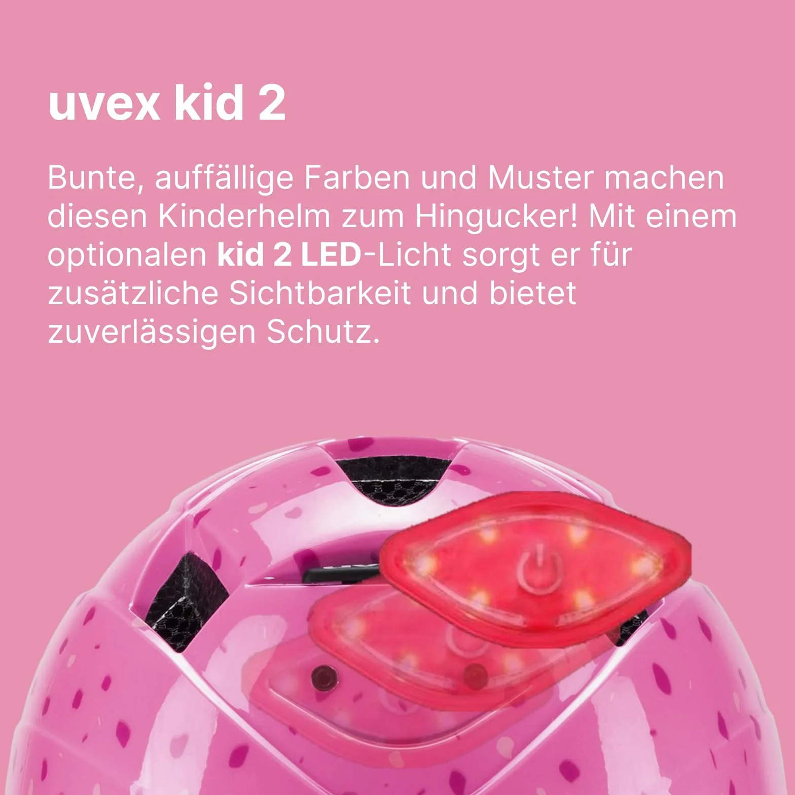Uvex Kask Rowerowy, 46-52 cm, model Uvex Kid 2
