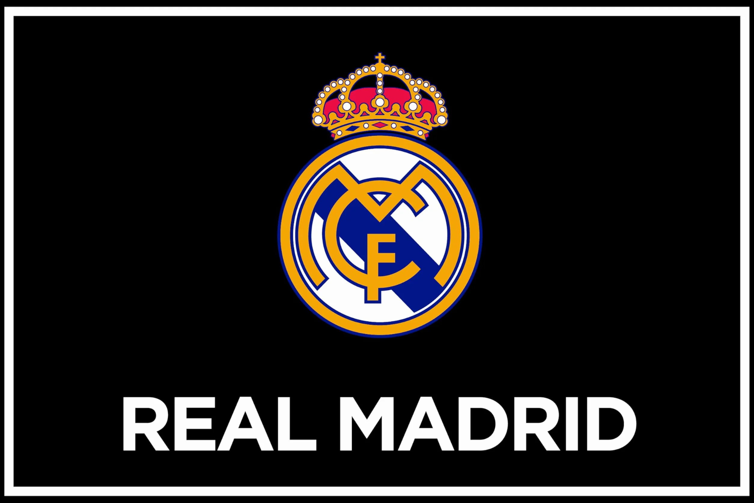 Prawdziwa flaga - oficjalna kolekcja Real Madrid 100 x 150 cm