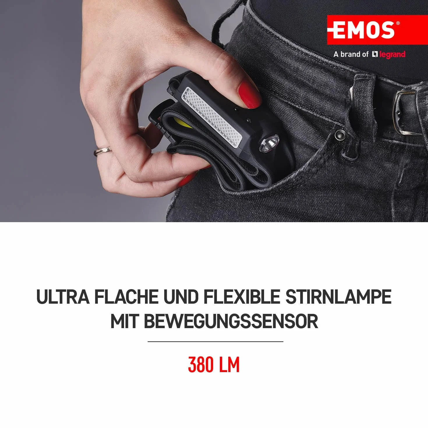 Emos P3541 Czołówka 380 lm Czarny