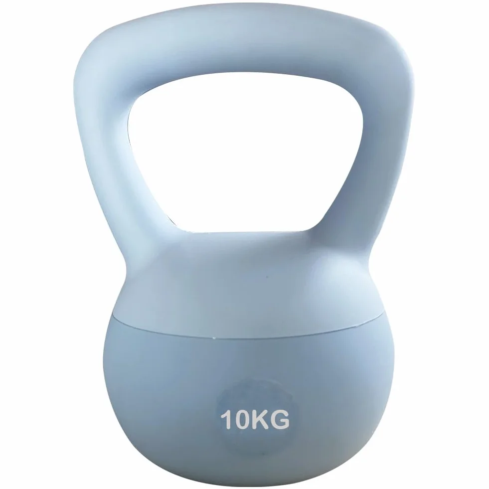 ZhaoCo Miękkie hantle kettlebell 10 kg z piaskiem żelaznym - zestawy dla kobiet i mężczyzn, bezpieczne ćwiczenia siłowe do fitnessu, ćwiczeń w domu