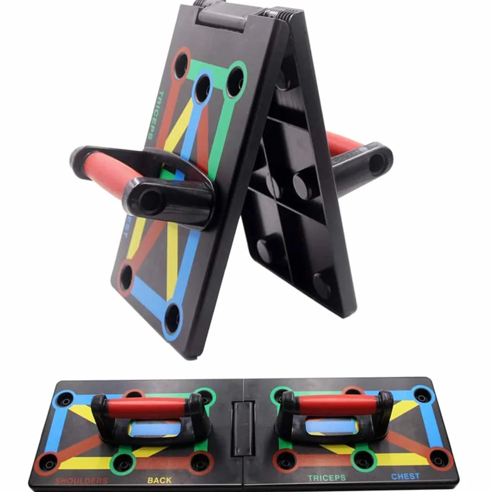 Push Up Board - składany system treningowy 12 w 1 do domowego fitnessu