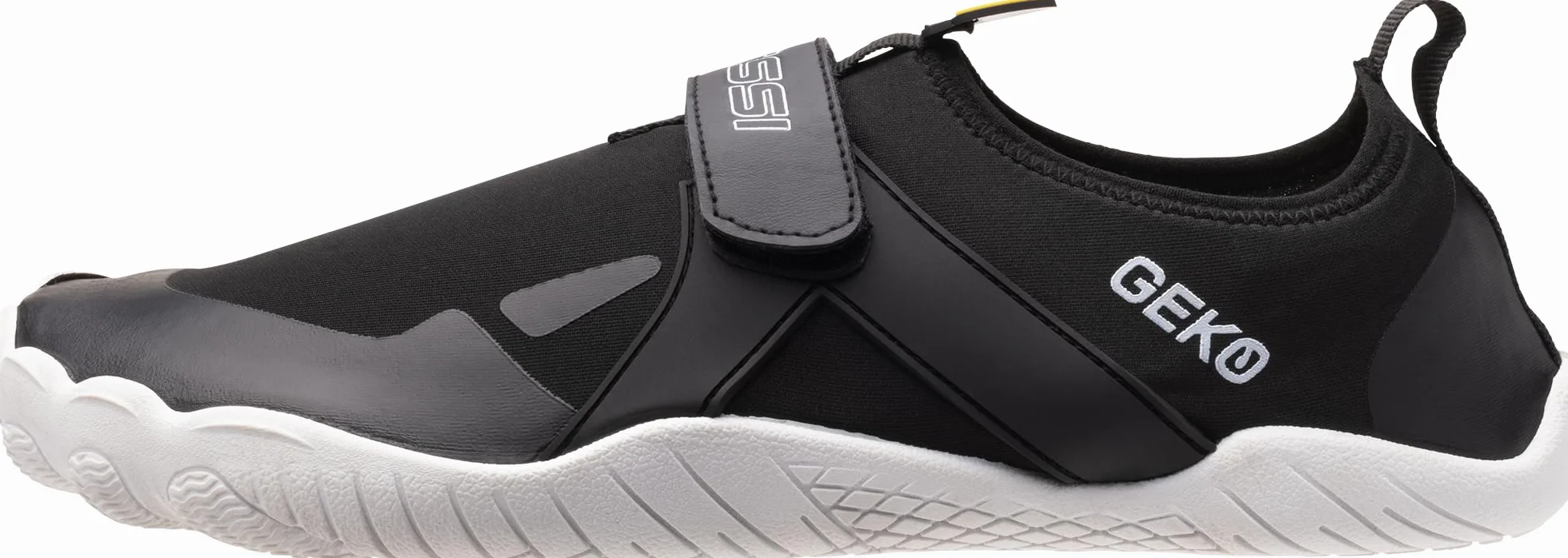 CRESSI Buty Geko Black/White 39 - Unisex Rock Shoe Idealne do wciągających wrażeń w środowisku wodnym z bezpośrednim połączeniem z dnem morskim, czarne/białe, 39