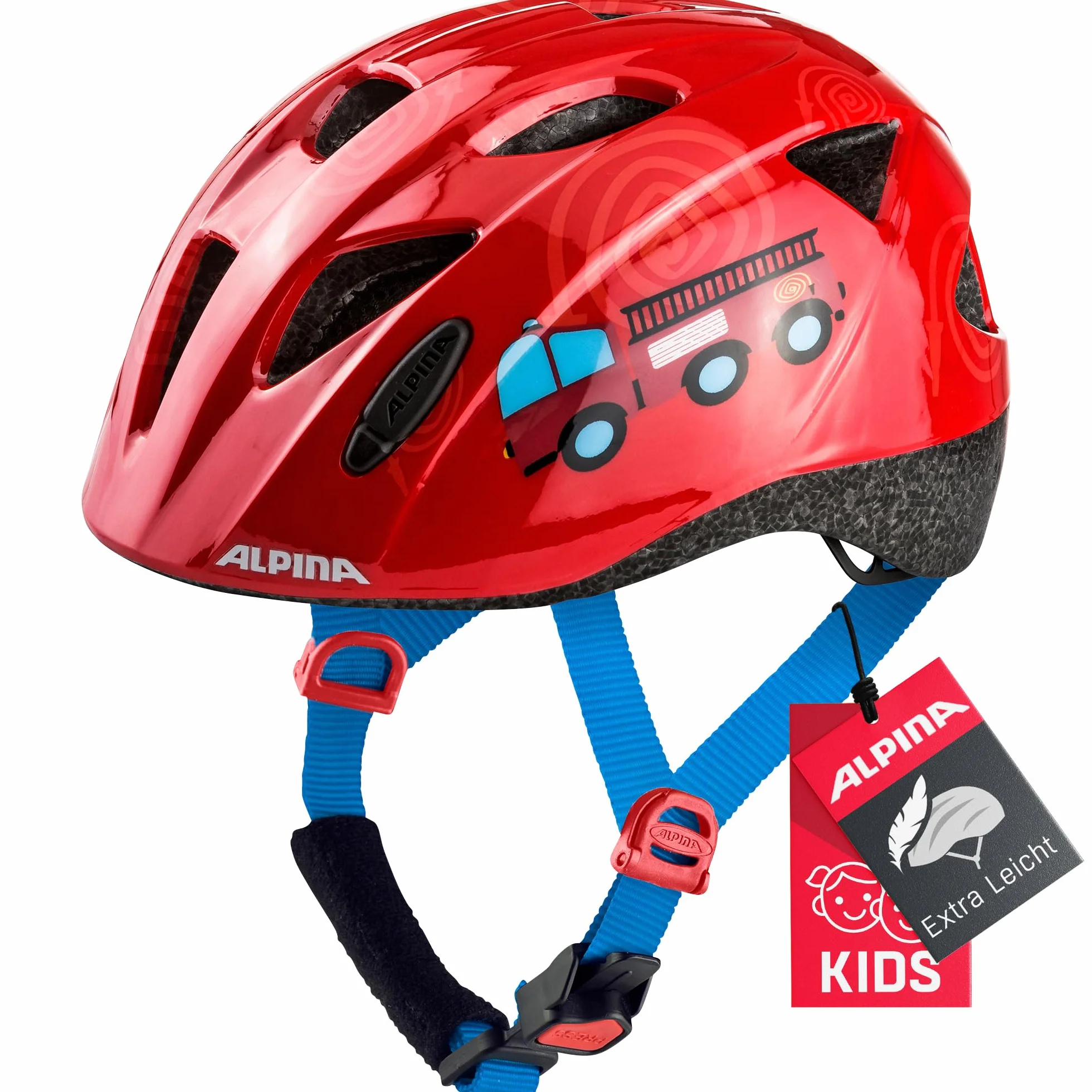 ALPINA XIMO kask rowerowy, uniseks, dla dzieci, kolor pomarańczowo-rabbitowy, 47-51 cm