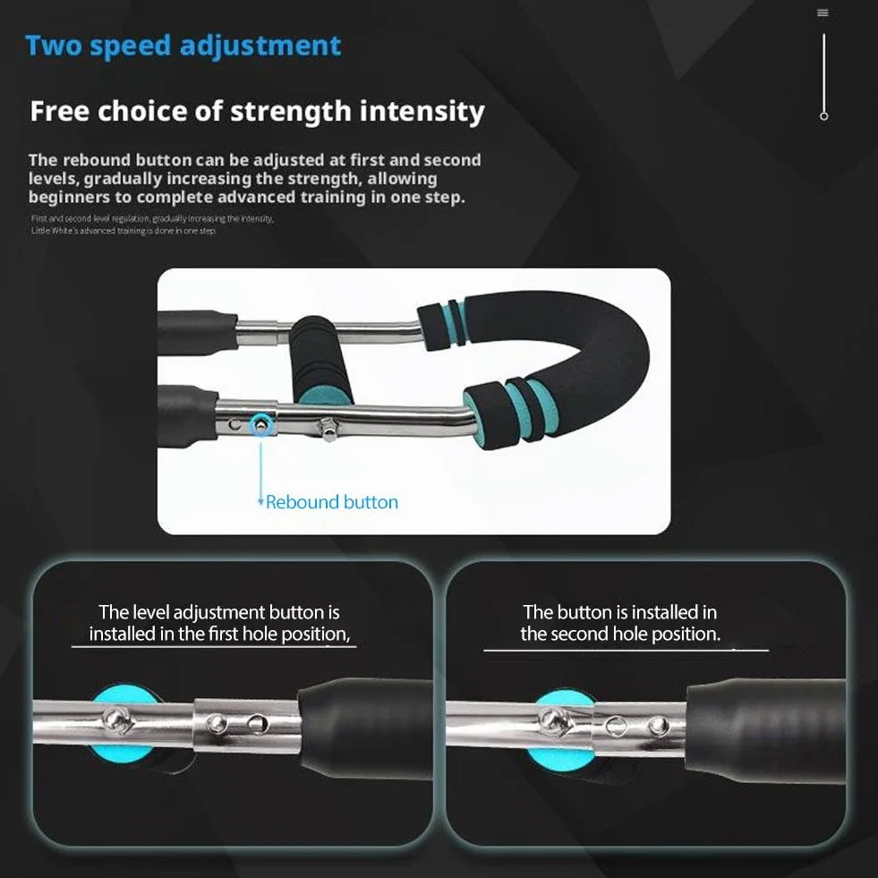 Shaker Twister Arm Trainer, regulowany ekspander klatki piersiowej, sprzęt fitness