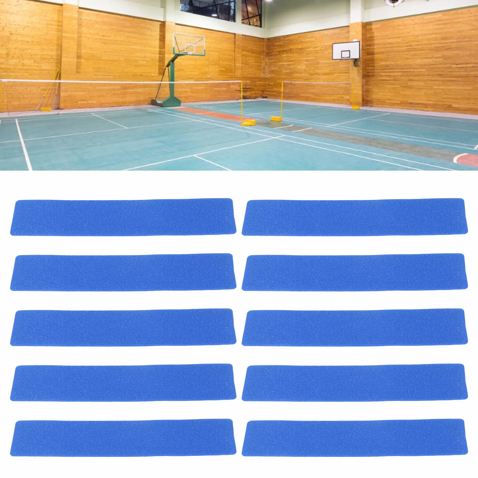 Zestaw Znaczników Linii Kortu, Znaczniki Miejsc Tenisowych Uniwersalna Linia Znakowania do Tenisa Pickleball Piłka Nożna Boiska do Koszykówki
