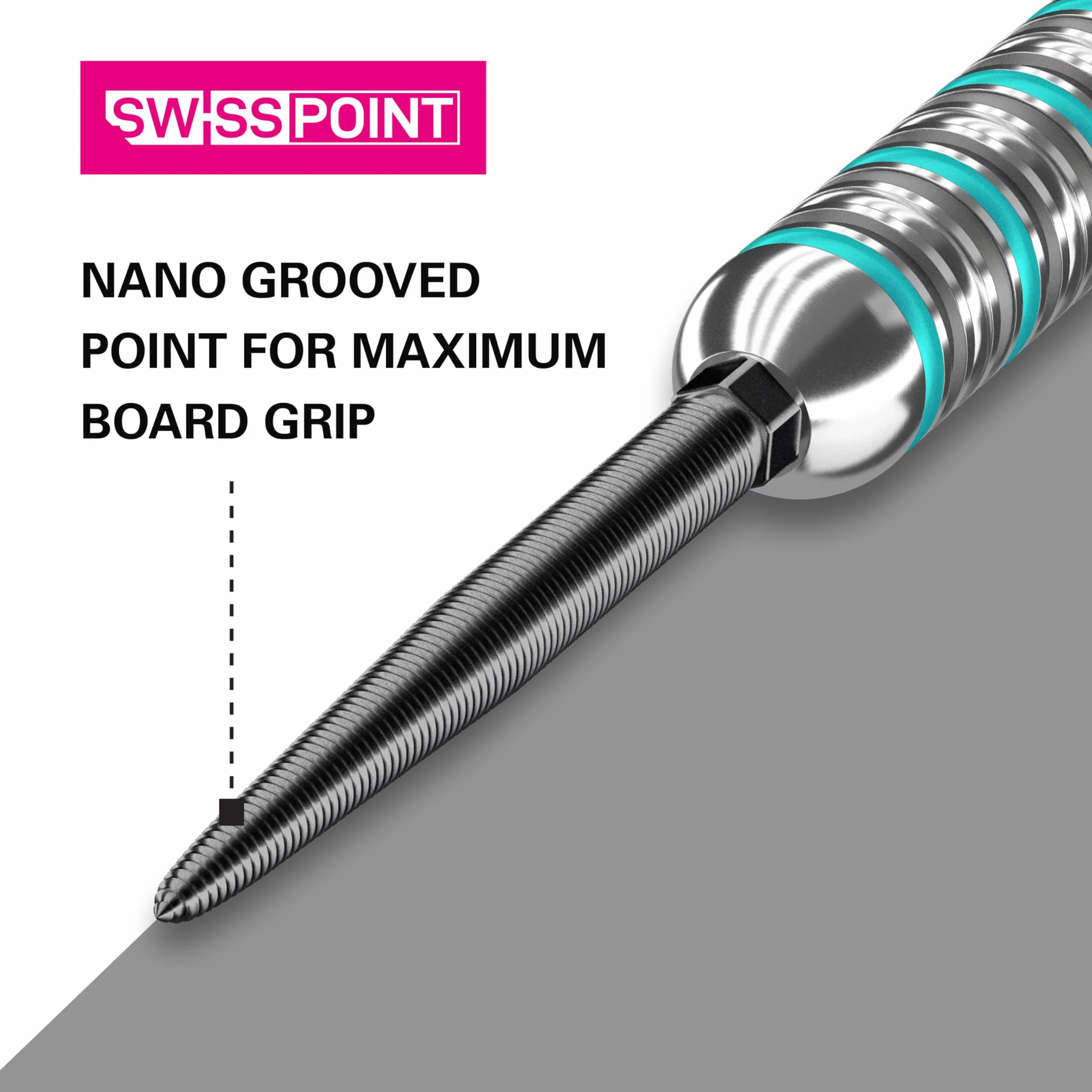 Target Darts Swiss Points Końcówki do rzutek Nano Swiss Point zestaw 3 końcówek