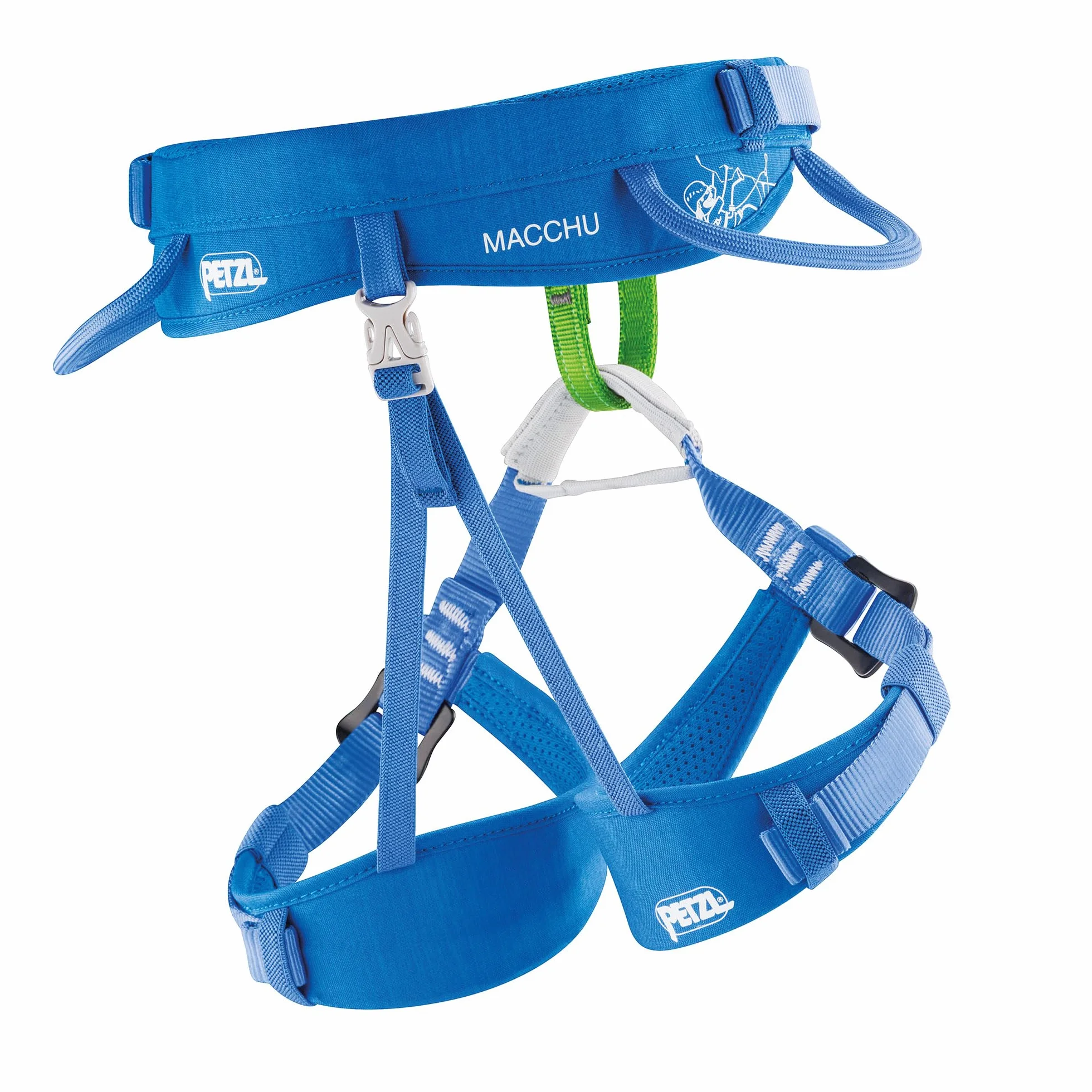 PETZL Uprząż MACCHU niebieska rozmiar uniwersalny