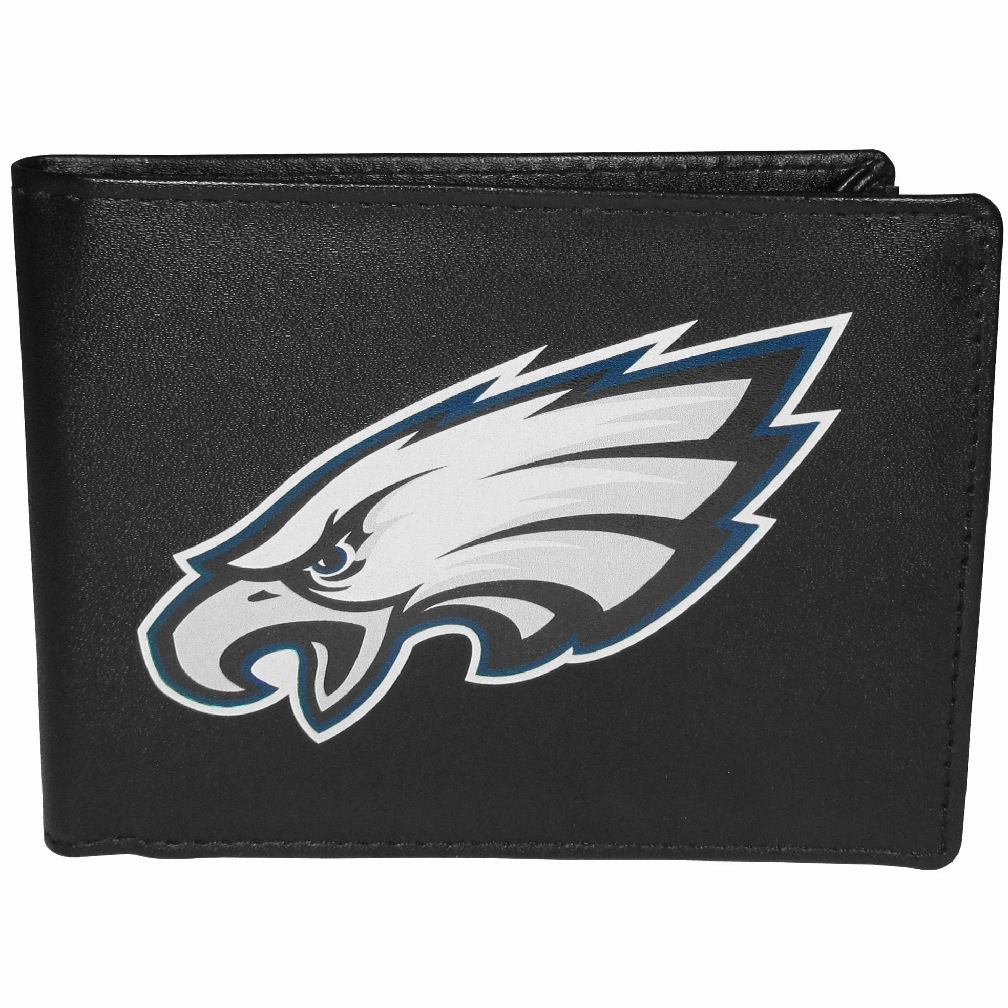Philadelphia Eagles NFL dwuskładany portfel duże logo czarny