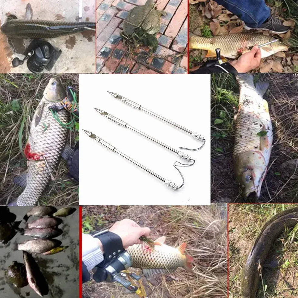 Wędkarstwo szerokotonowe, 6 szt. stal nierdzewna łukowate rzutki myśliwskie groty końcówki punktowe do polowania Pro proca katapulta gra celowa