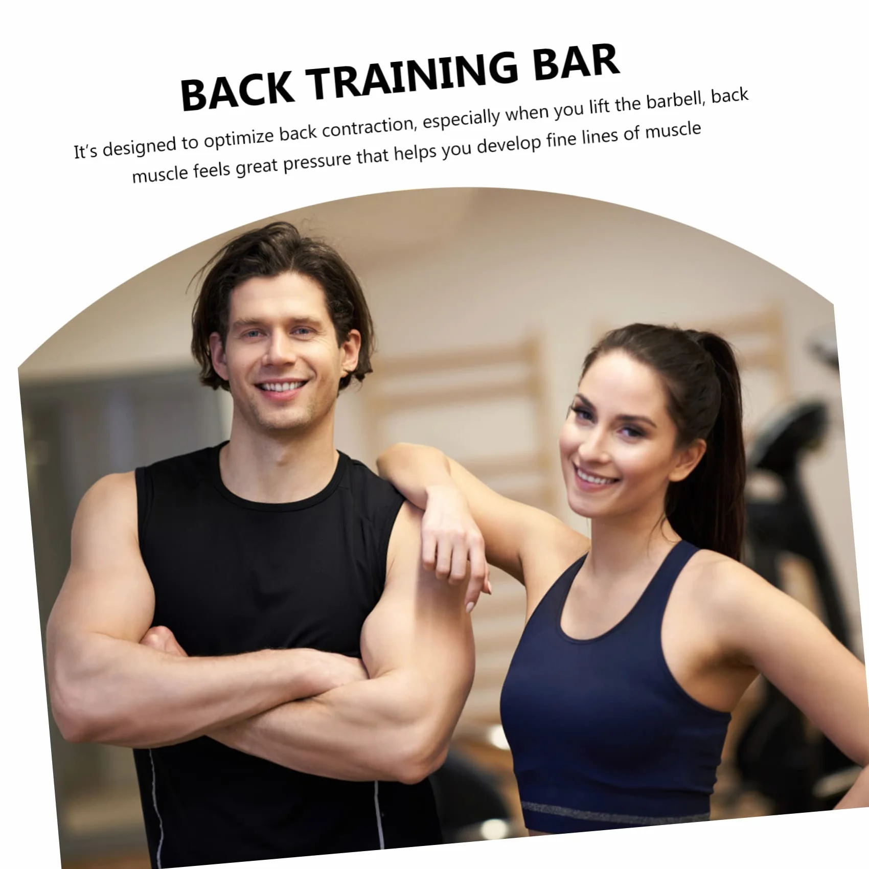 Fitness Lever Wysokowydajny Przyrząd Do Treningu Siłowego Drążek Do Ćwiczeń Pleców Lekki i Przenośny