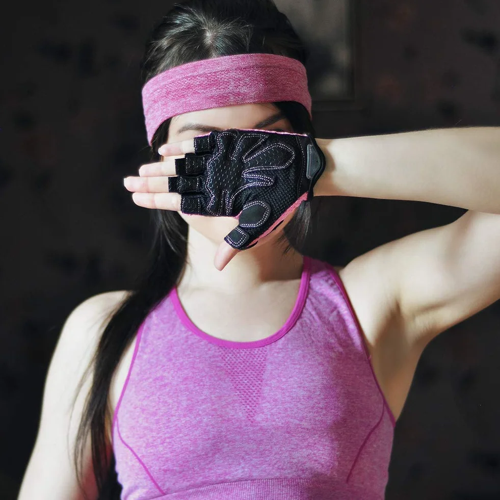 LeerKing Fitness Rękawice Mesh Treningowe do Ćwiczeń Siłowych Gym Yoga