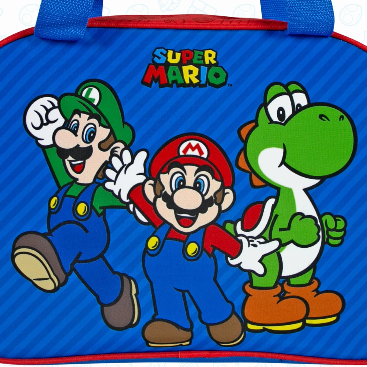 Mario Sportowa torba dla dzieci 28x41,5x21 cm czerwona niebieska