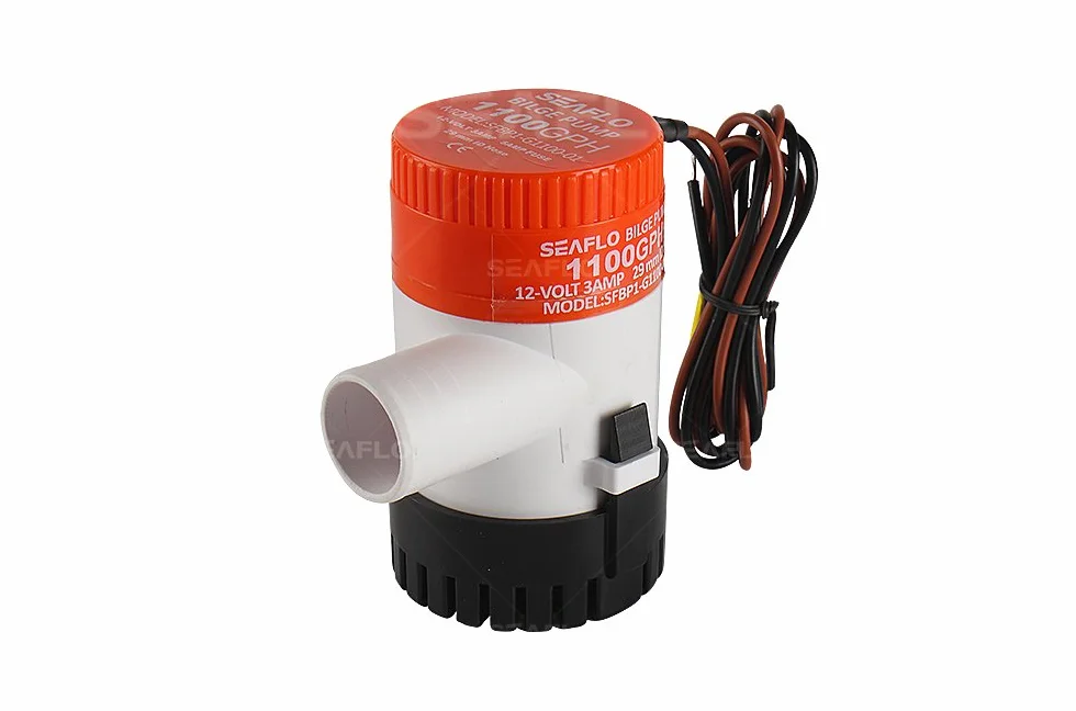 Seaflo Pompa zęzowa serii 01 1100GPH, zatapialna pompa wodna, jacht