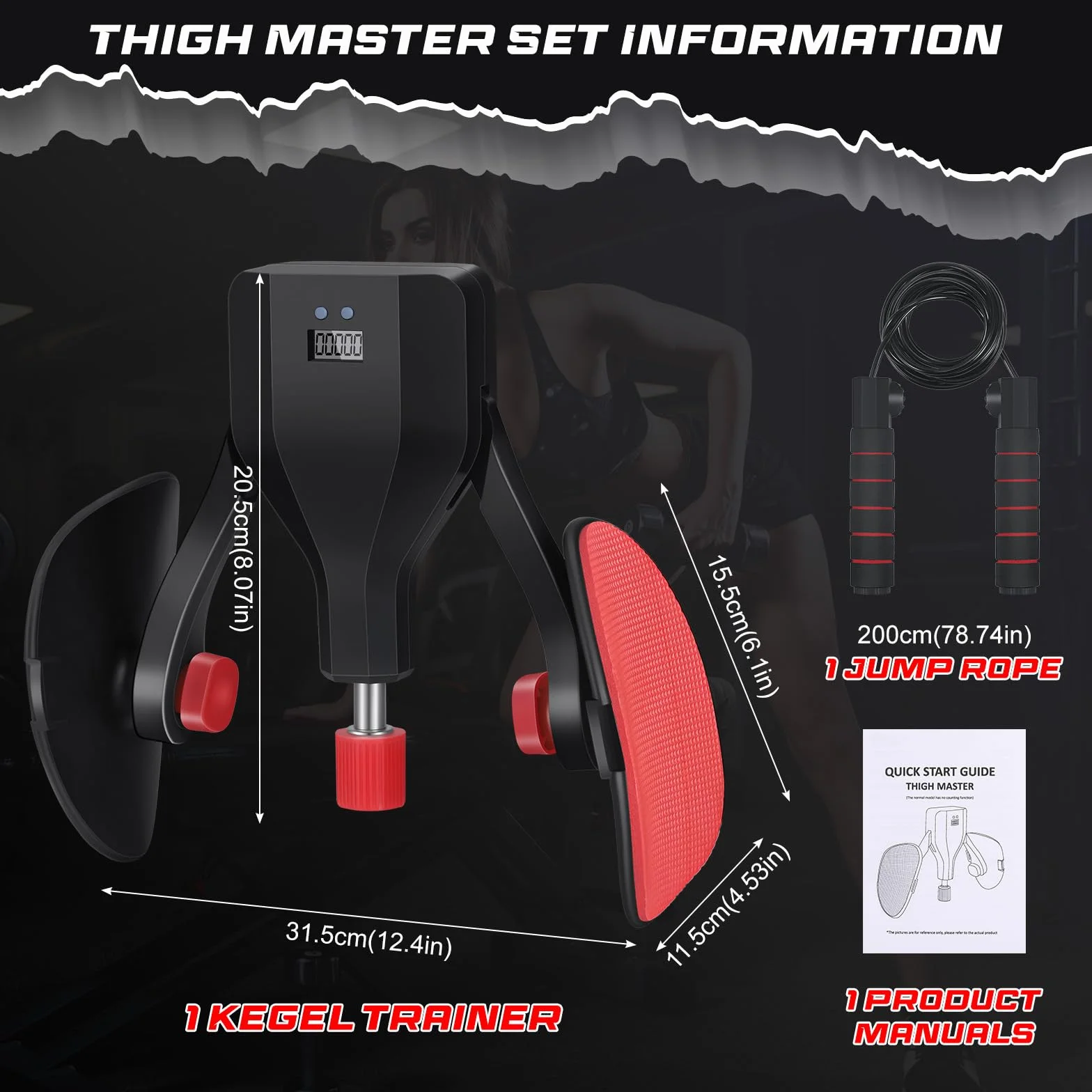 Trener dna miednicy 360° 10-50 kg dla mężczyzn i kobiet