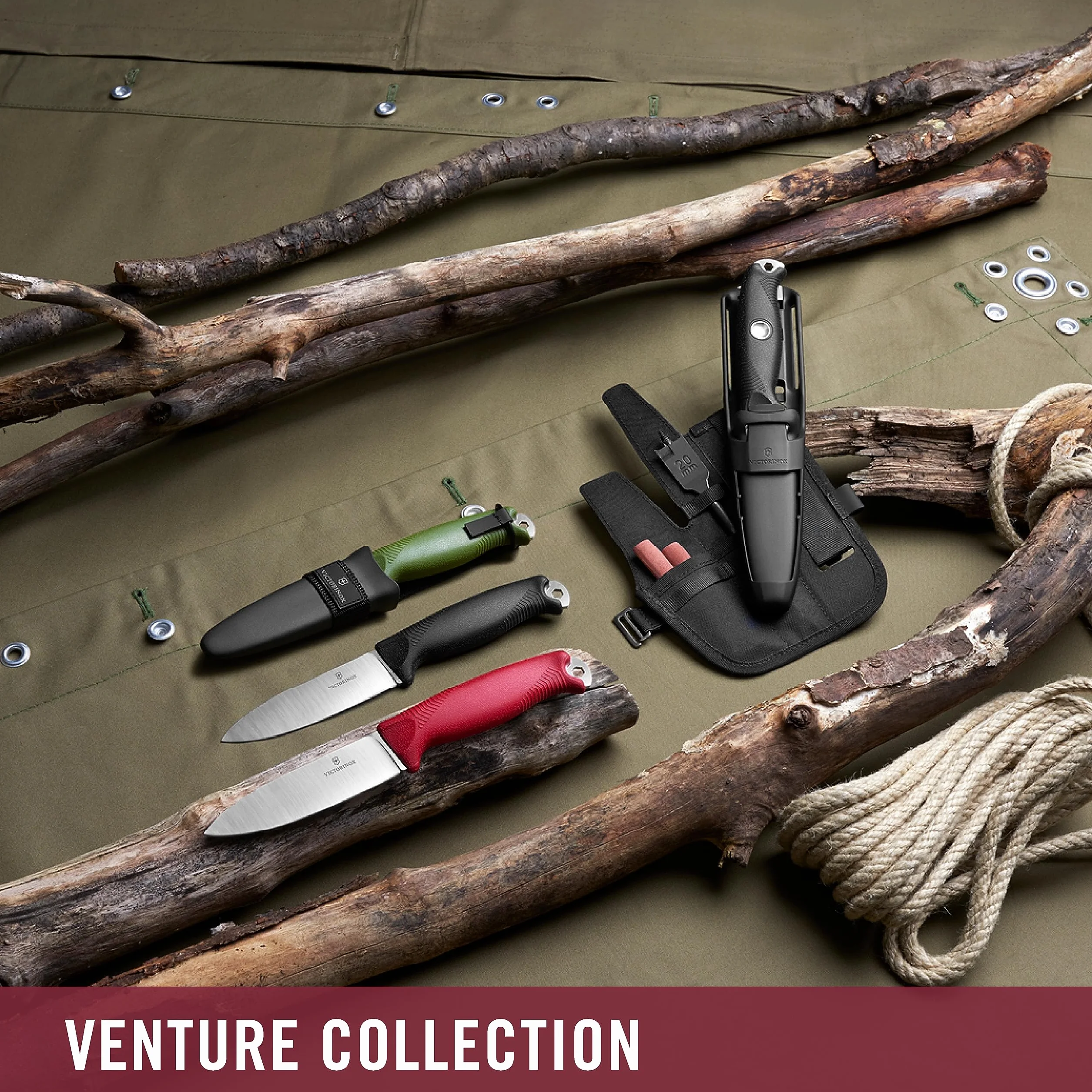 Victorinox Akcesoria do scyzoryków stal ogniowa, do Venture Pro, kemping, stal