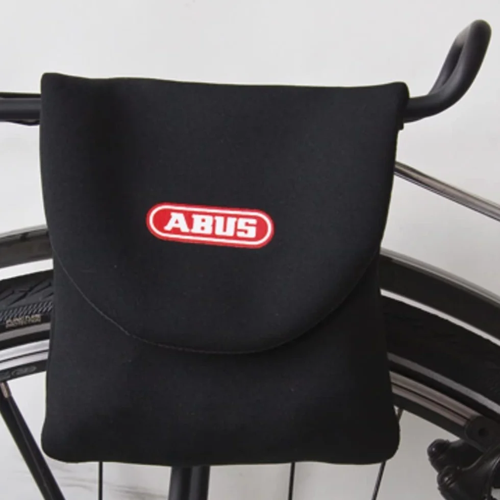ABUS Kabel wtykowy z blokadą ramy - kabel adaptera 12/100 - zamek rowerowy o długości 100 cm - kabel stalowy o grubości 12 mm, czarny
