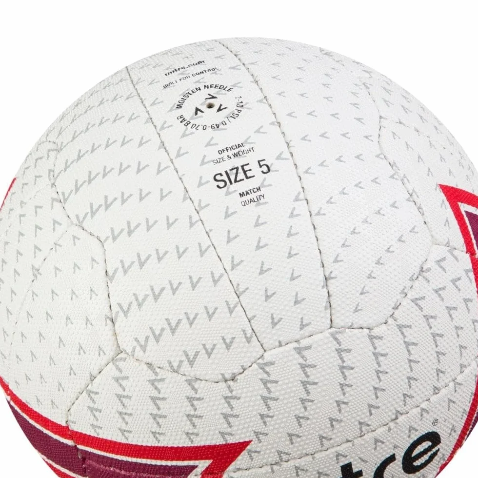Mitre Ultragrip Netball Piłka do wszystkich warunków Trwała konstrukcja