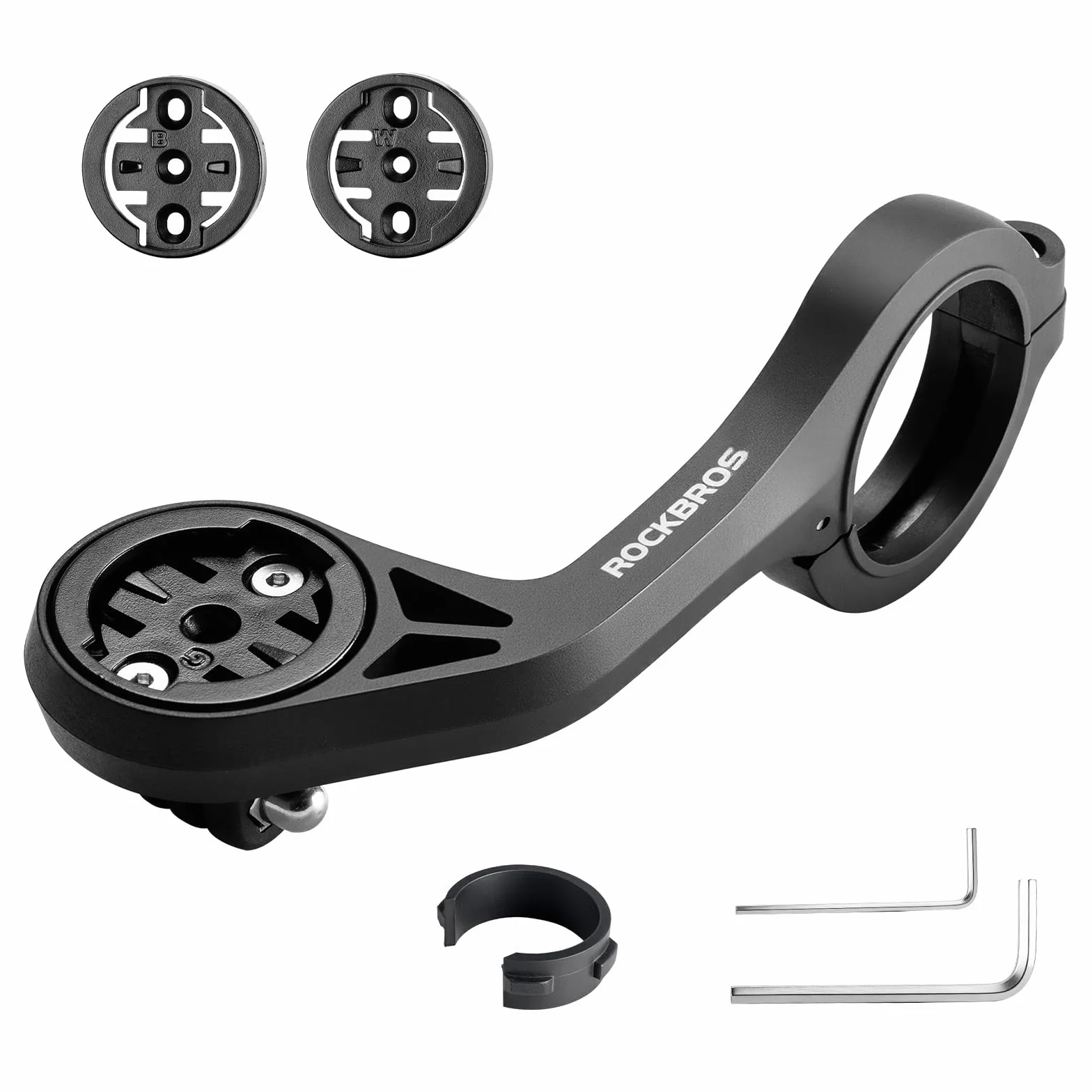 ROCKBROS Fahrradcomputer Halterung 31.8mm kompatibel Garmin Wahoo Bryton GPS MTB Rennrad