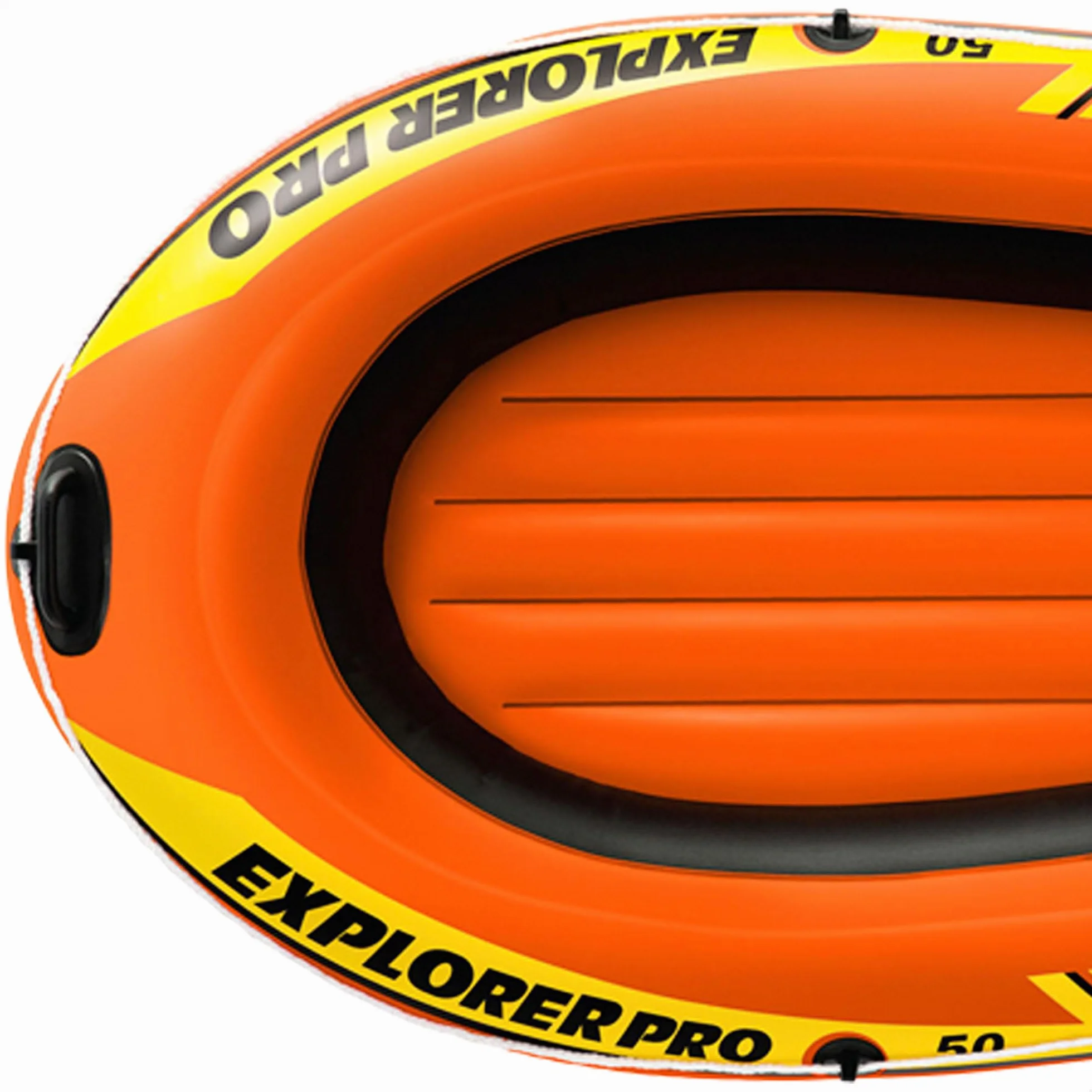 Intex Unisex - Dorośli Bateau Explorer Pro 50 58354NP Dmuchana Łódka, Wielokolorowy, 137 x 85 x 23 cm