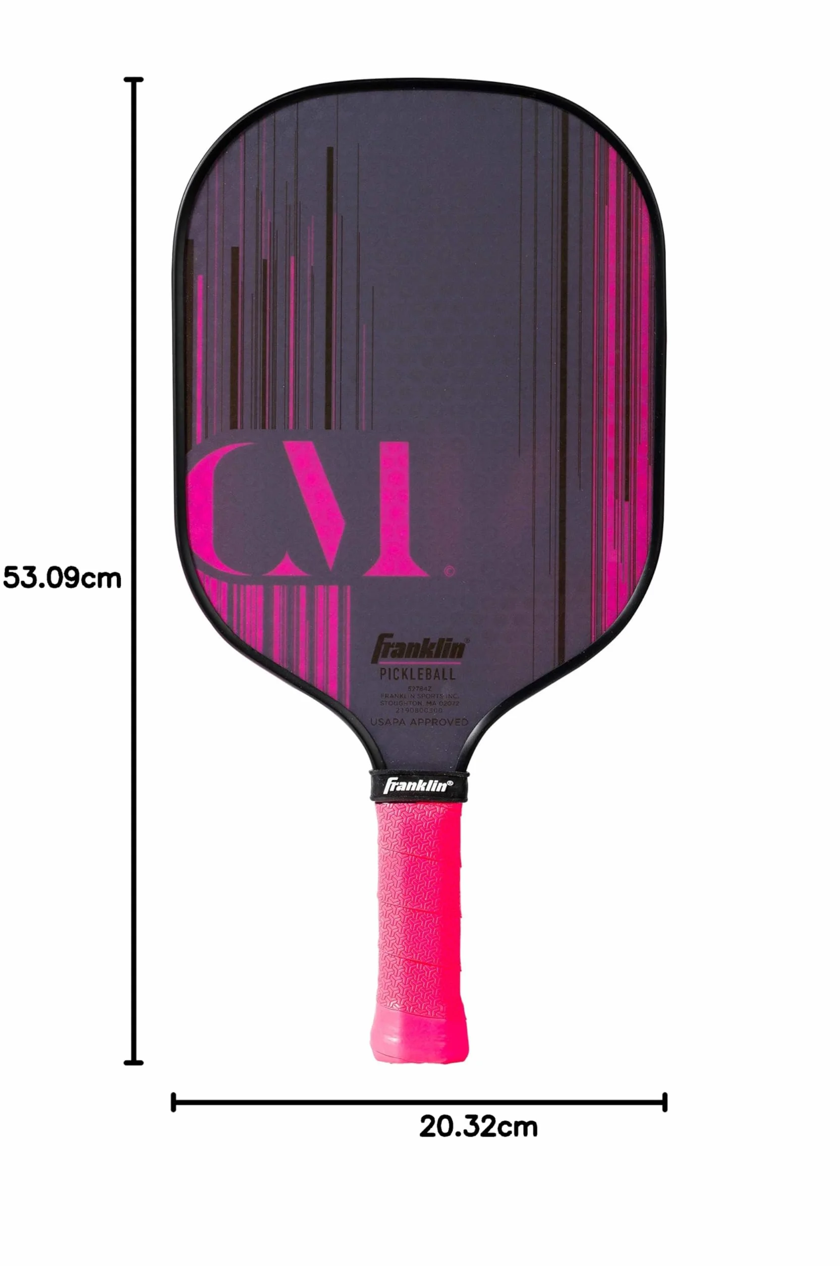 Franklin Sports Ben Johns - Christine McGrath - Aspen Kern - Pro Pickleball Paddles - Pro Tournament Pickleball Paddles z technologią MaxGrit Extra Grip